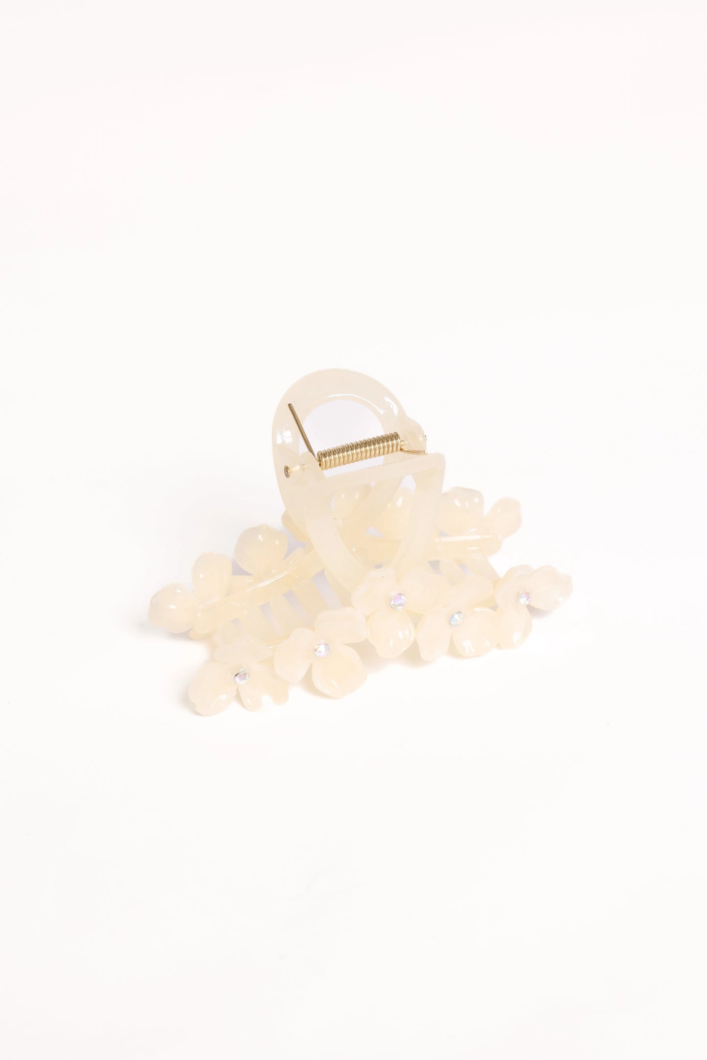 Shiloh Flower Hair Clip - Cream