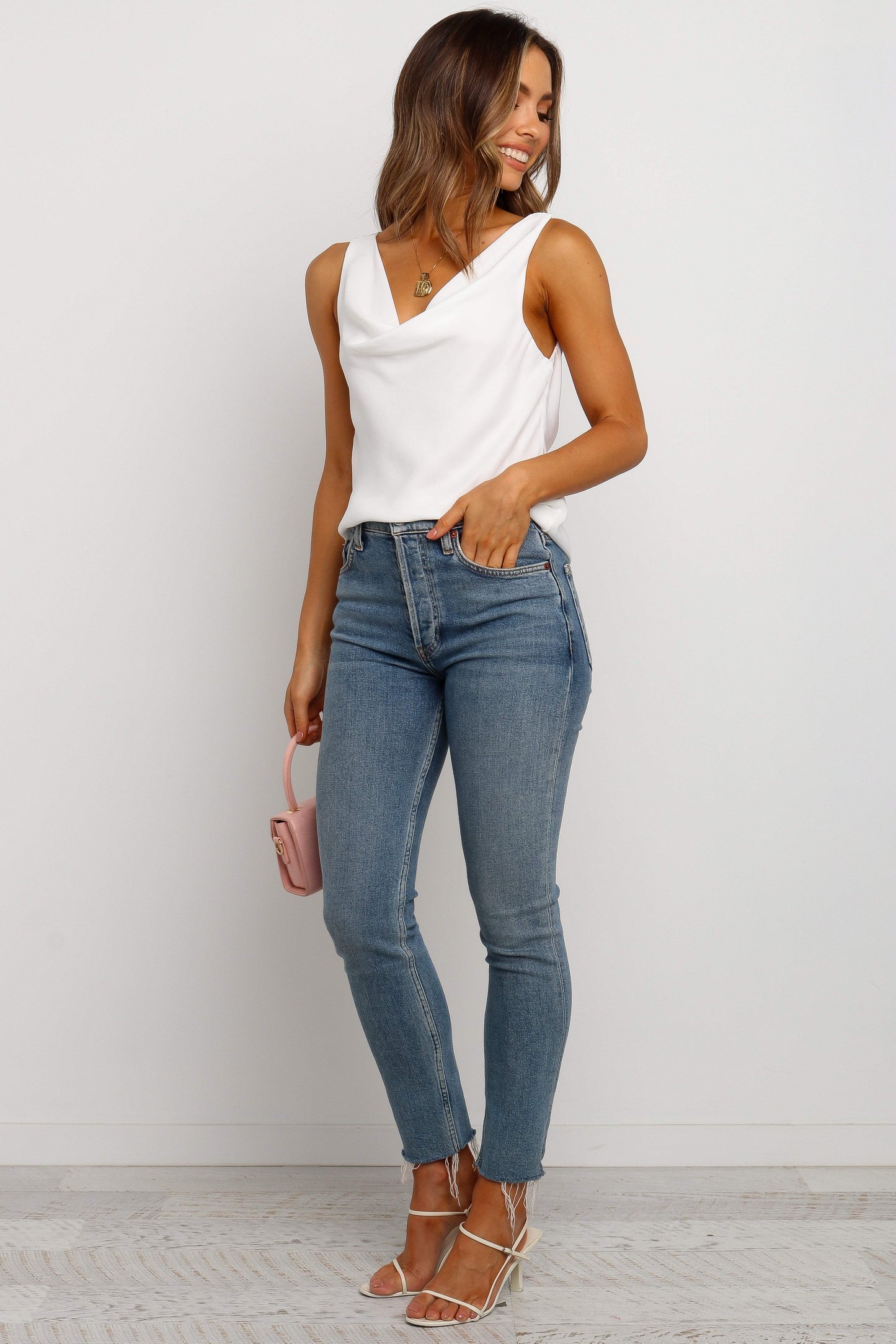 Vinita Top - White