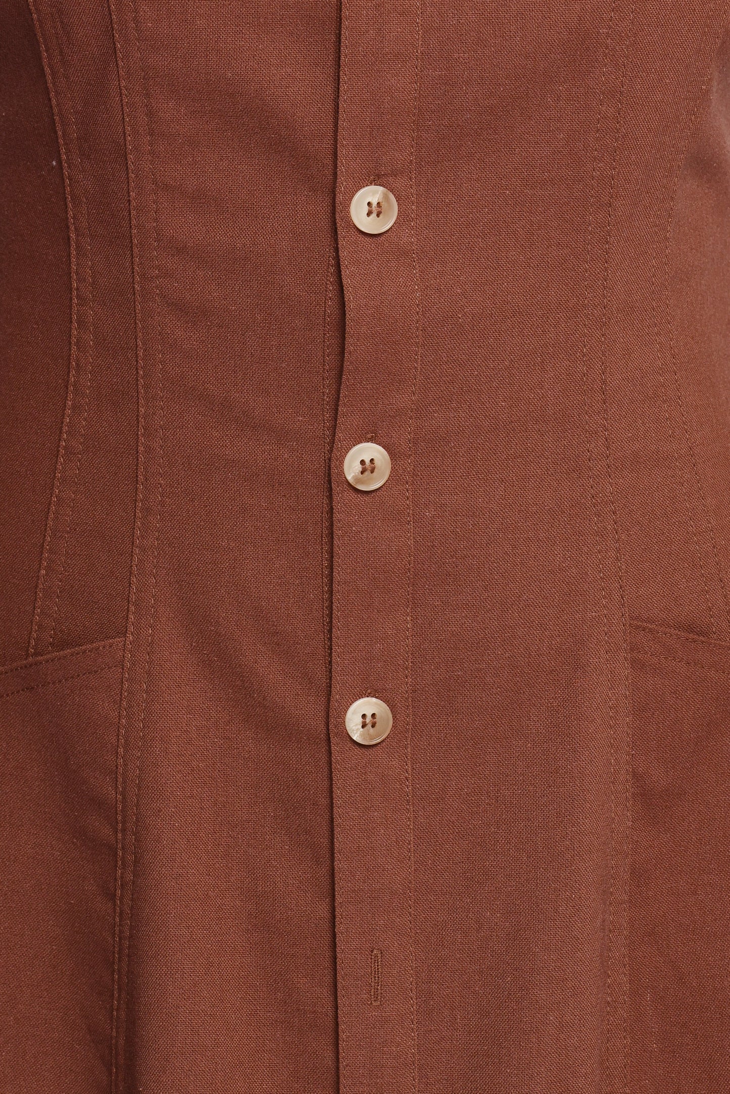 Kingsley Midi Dress - Chocolate