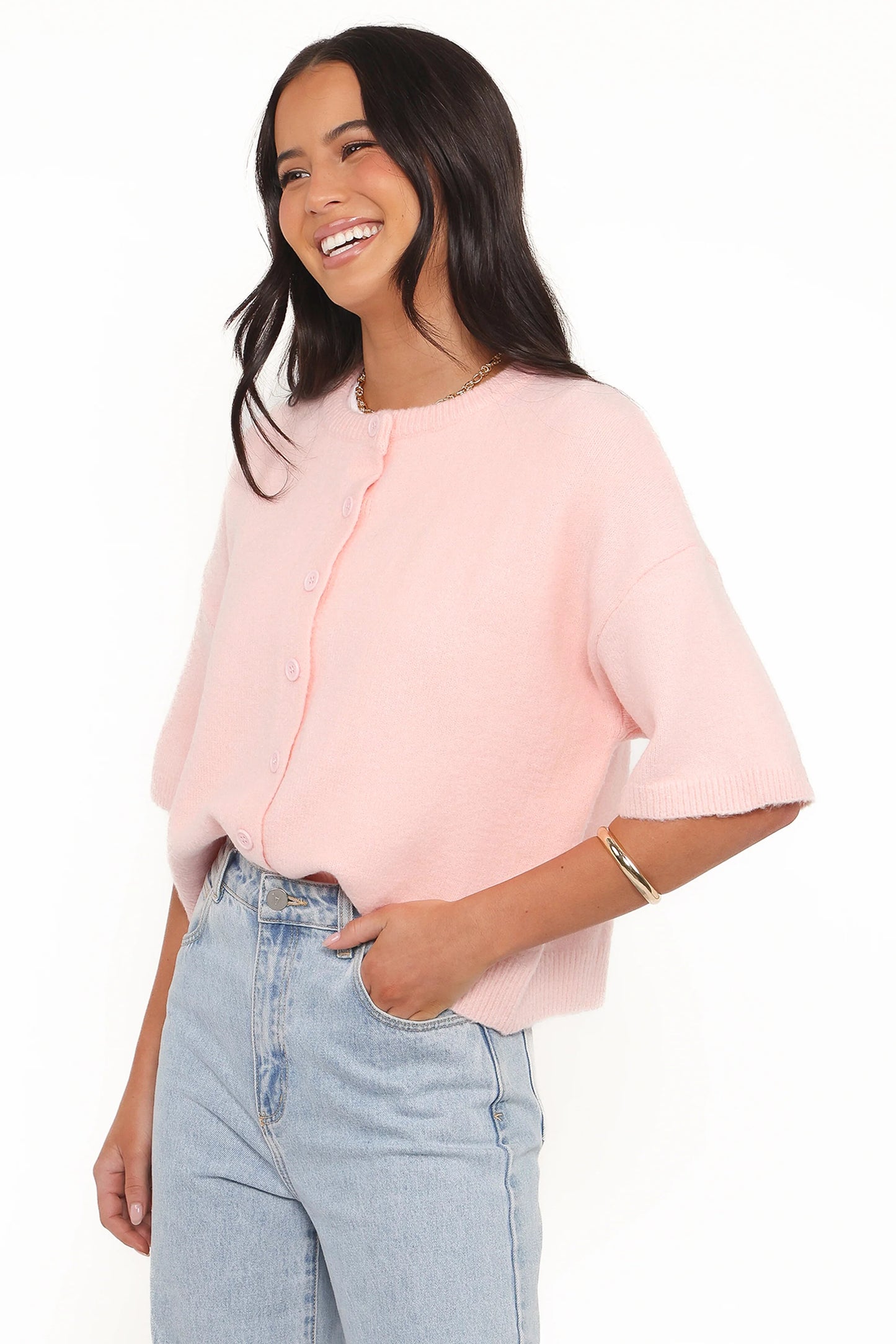 Lilith Knit Top - Pink