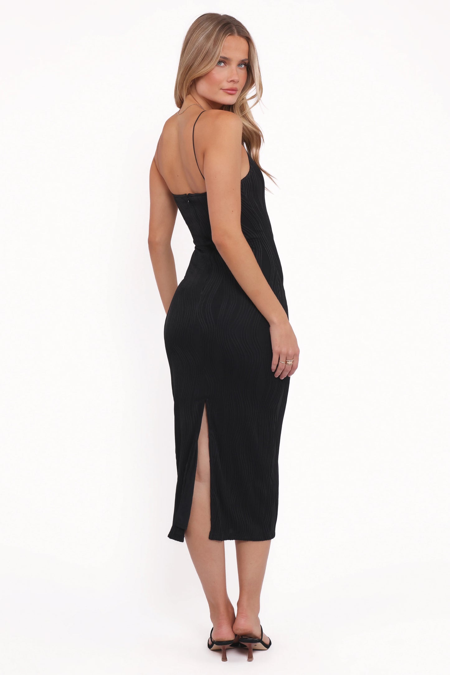 Moira Midi Dress - Black