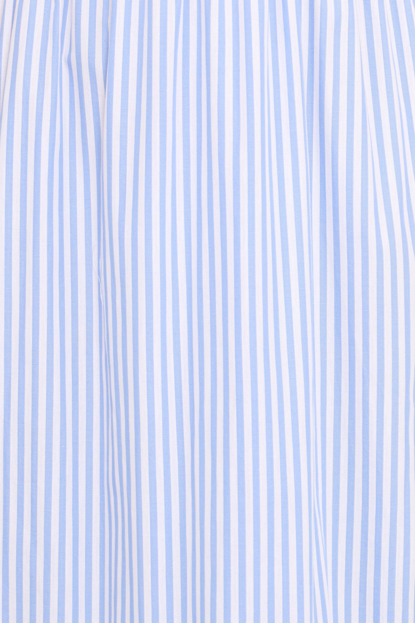 Steele Puff Sleeve Midi Dress - Blue Stripe