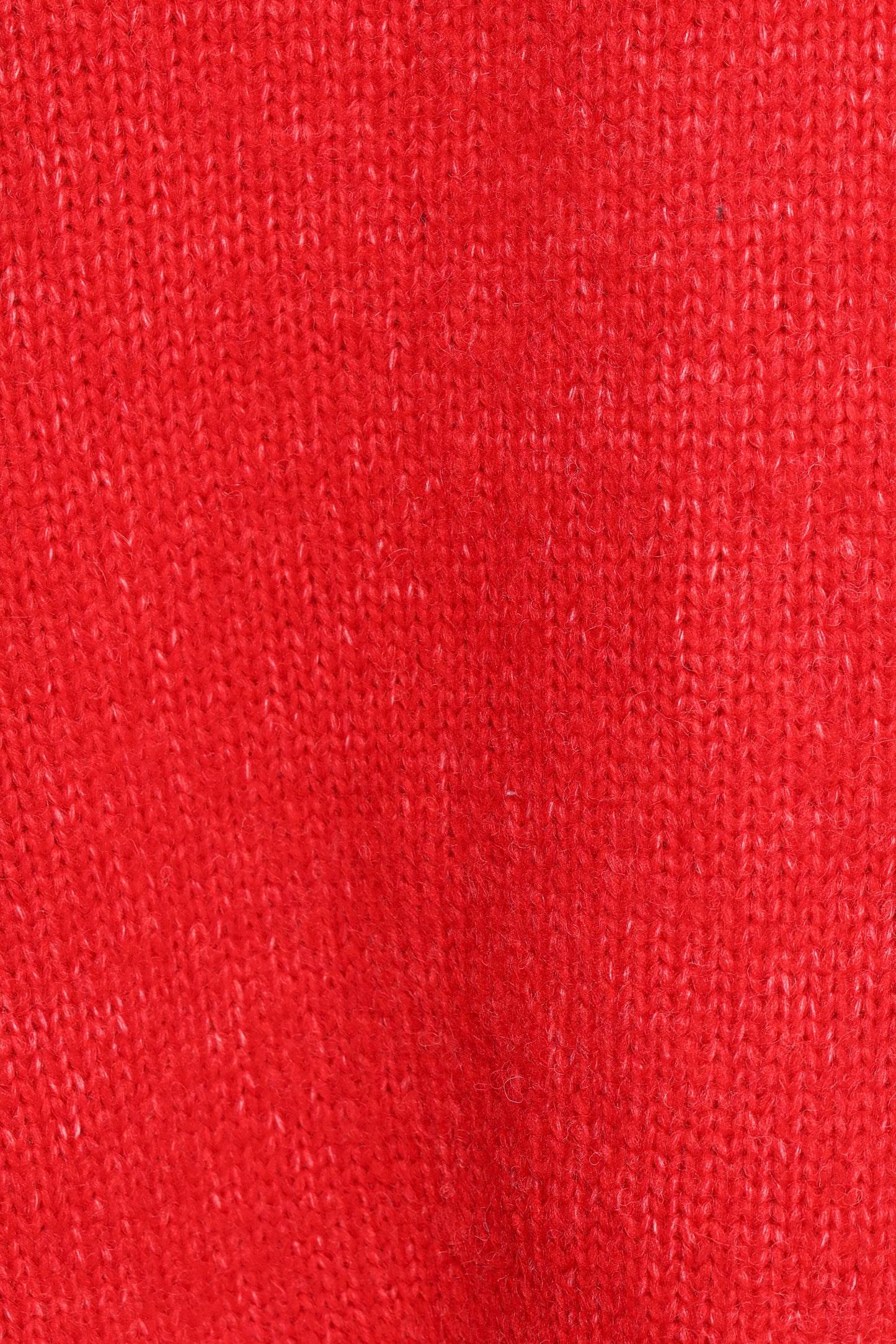 Lloyd Oversized Crew Knit Sweater - Red