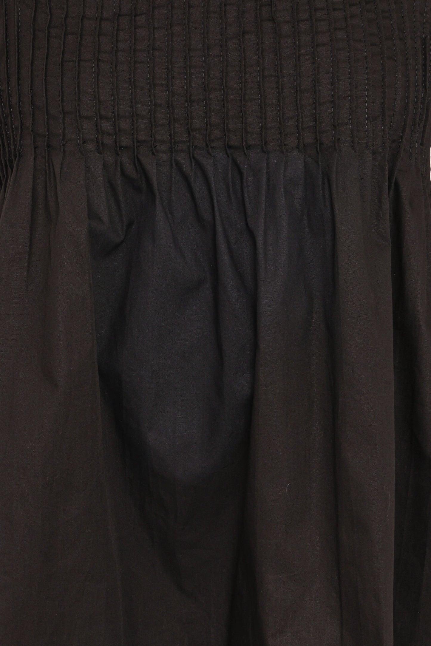 Carson Pleated Top - Black