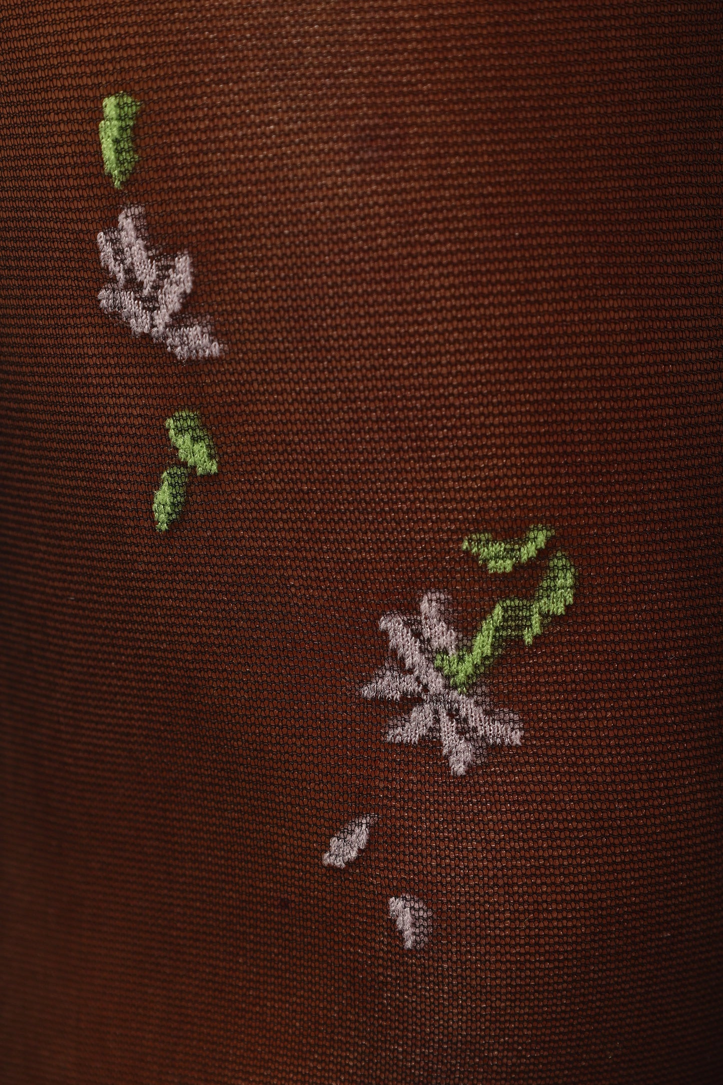Rowan Floral Stockings - Black