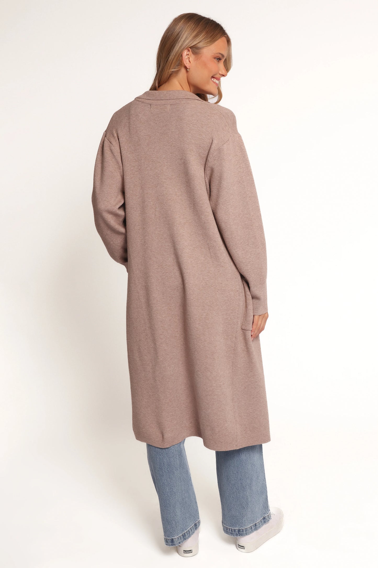 Venda Coatigan - Light Brown