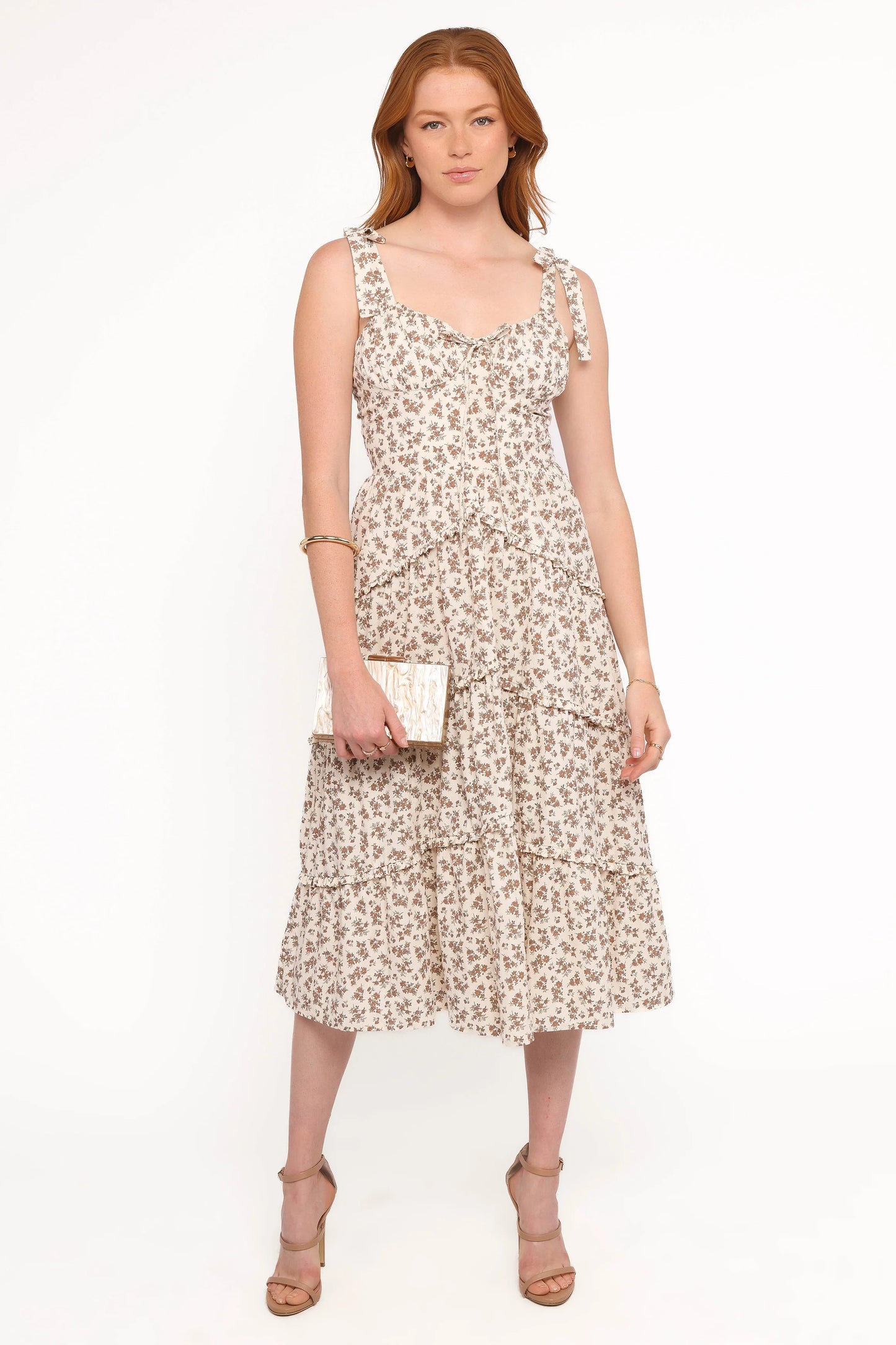 Umika Midi Dress - Floral