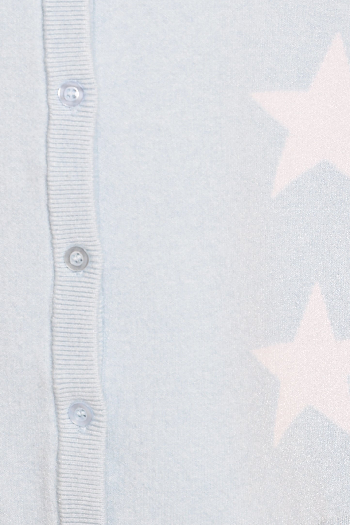 Lela Knitted Shirt - Light Blue Stars