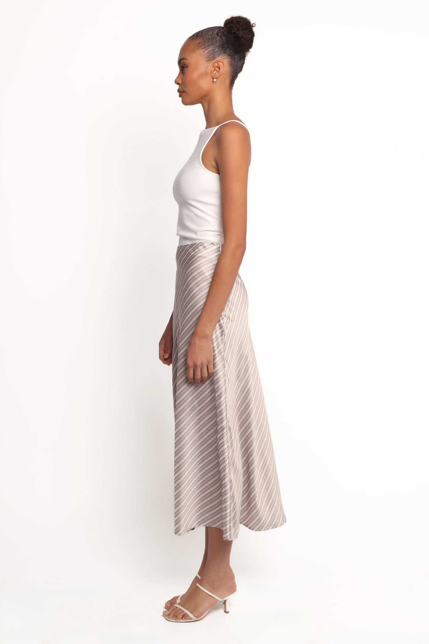 Corrina Midi Skirt - Stripe