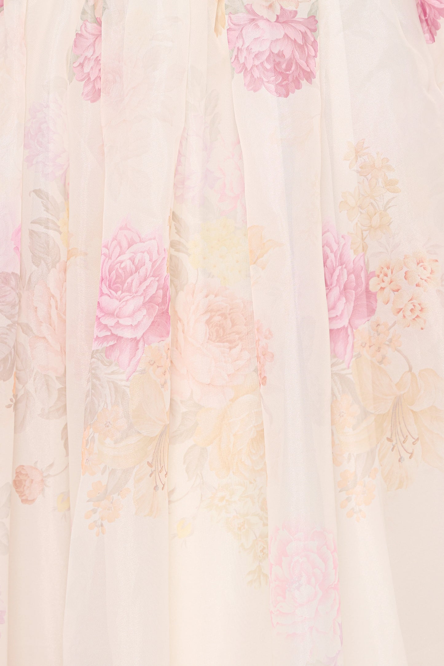 Floret Midi Dress - Yellow Floral