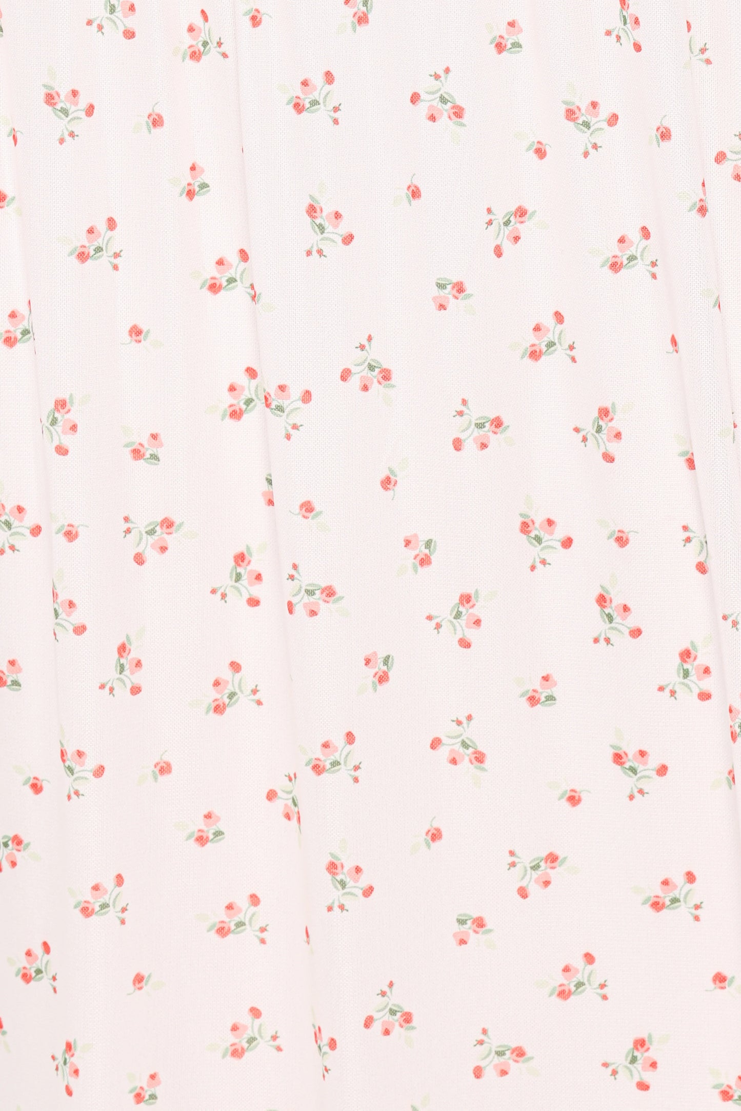 Mayven Maxi Dress - White Ditsy