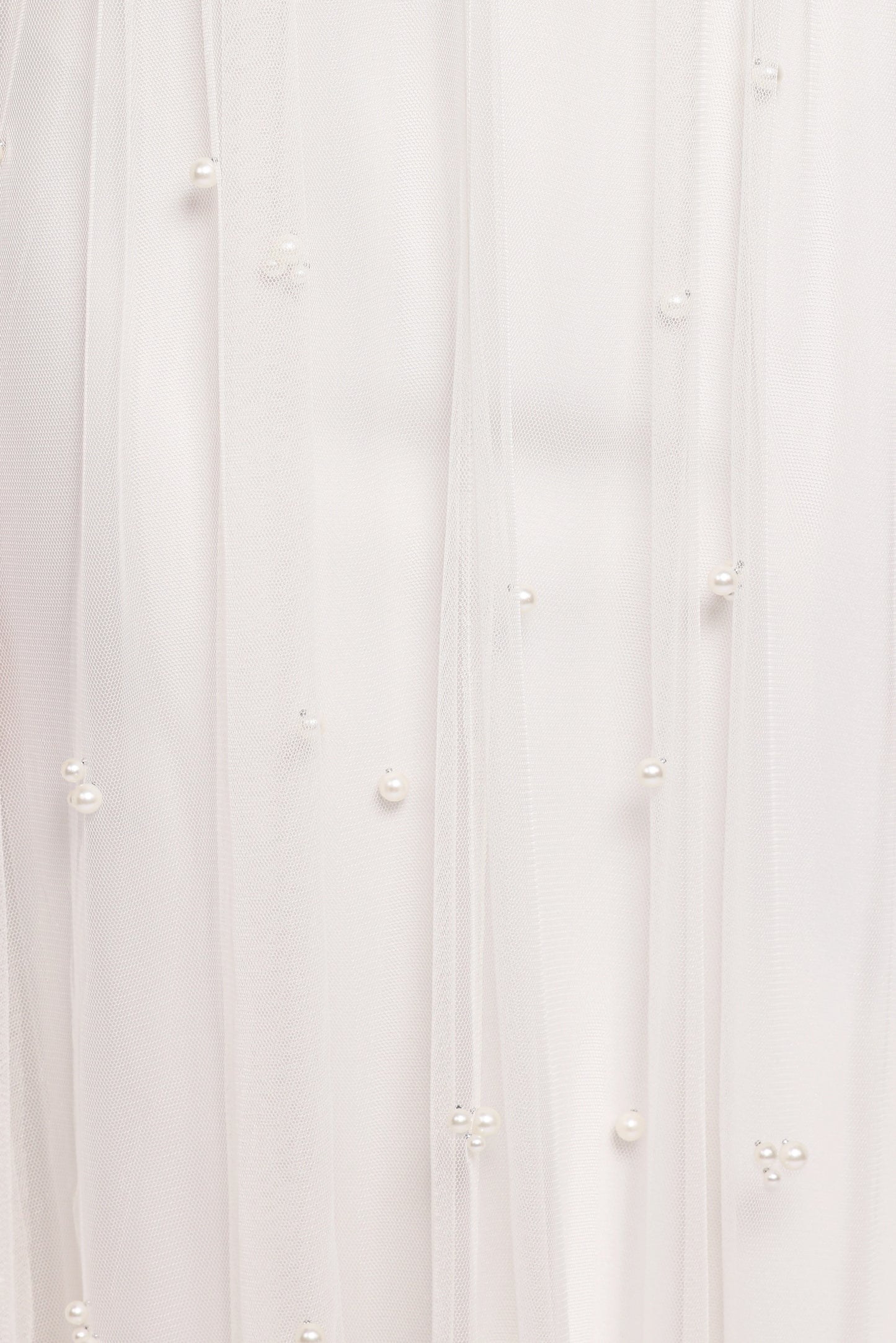 Yulia Pearl Midi Dress - Ecru