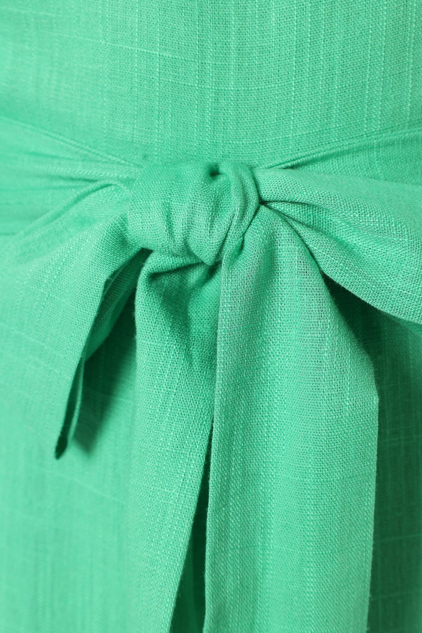 Krisa One Shoulder Romper - Green