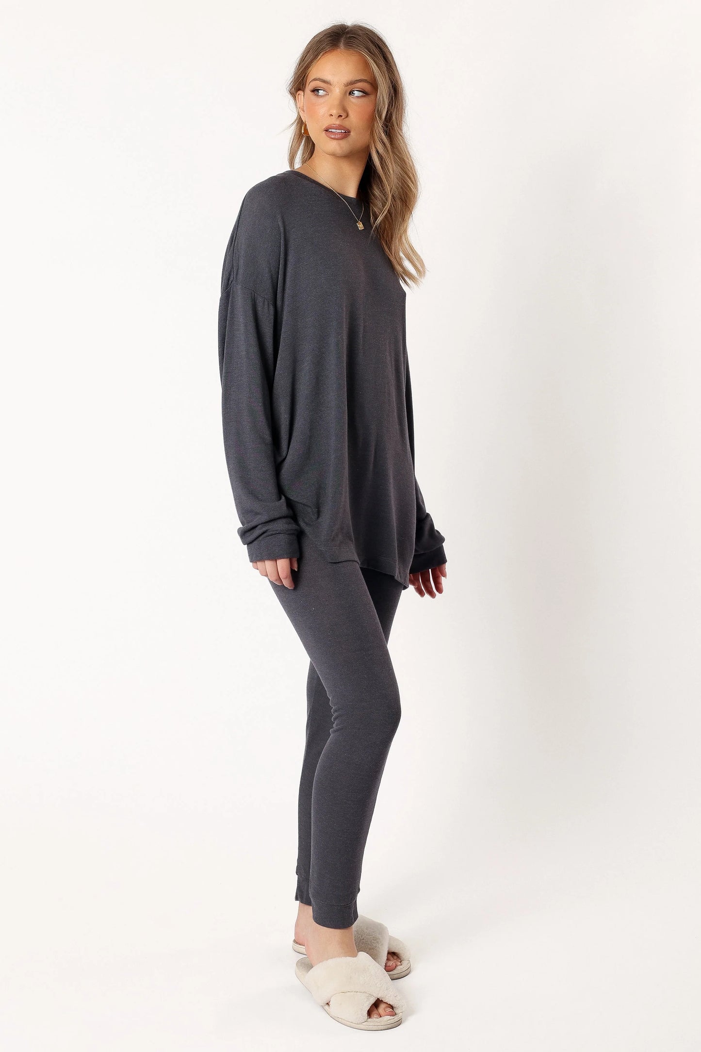 Margo Two Piece Set - Charcoal