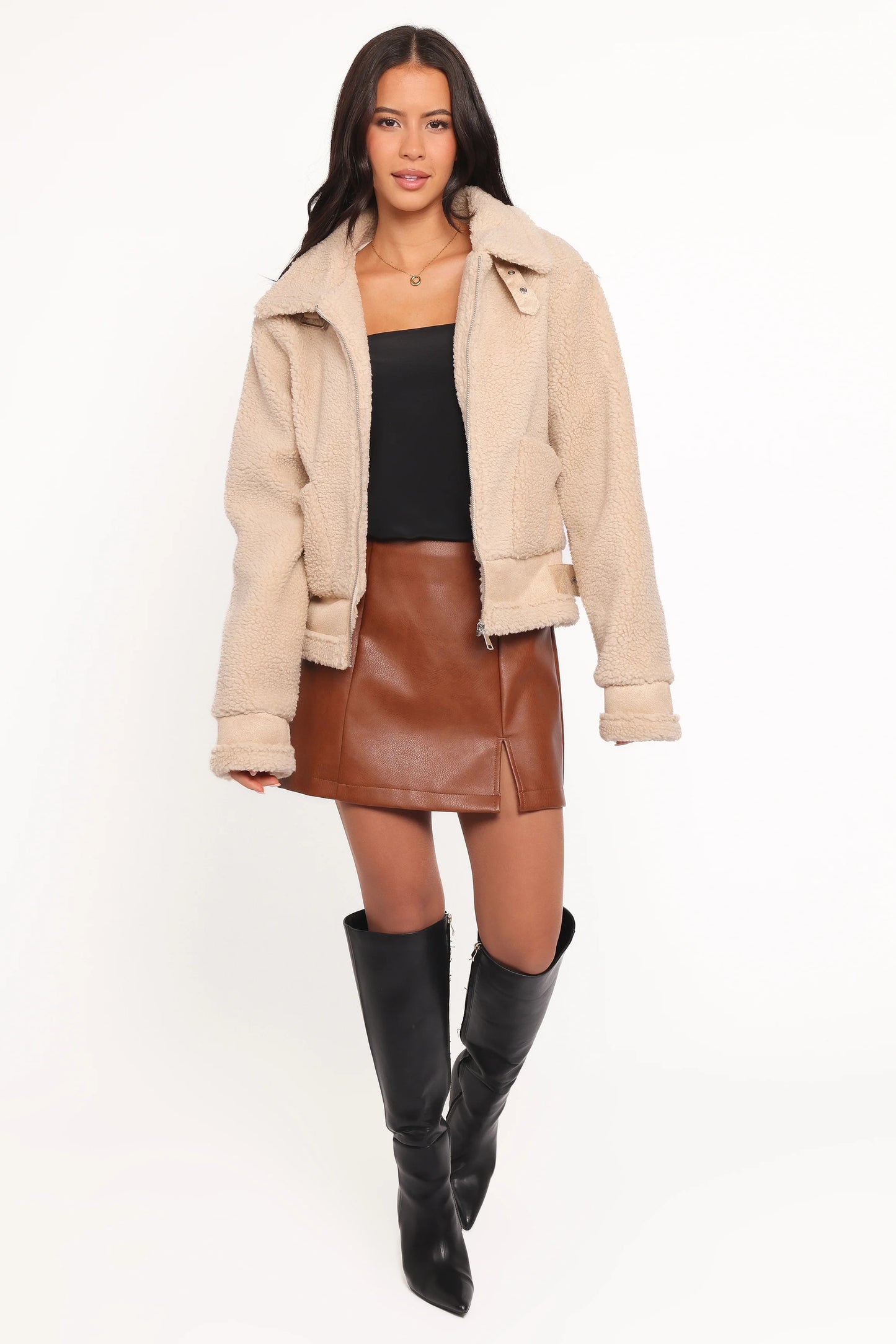 Winslow Fleece Jacket - Taupe