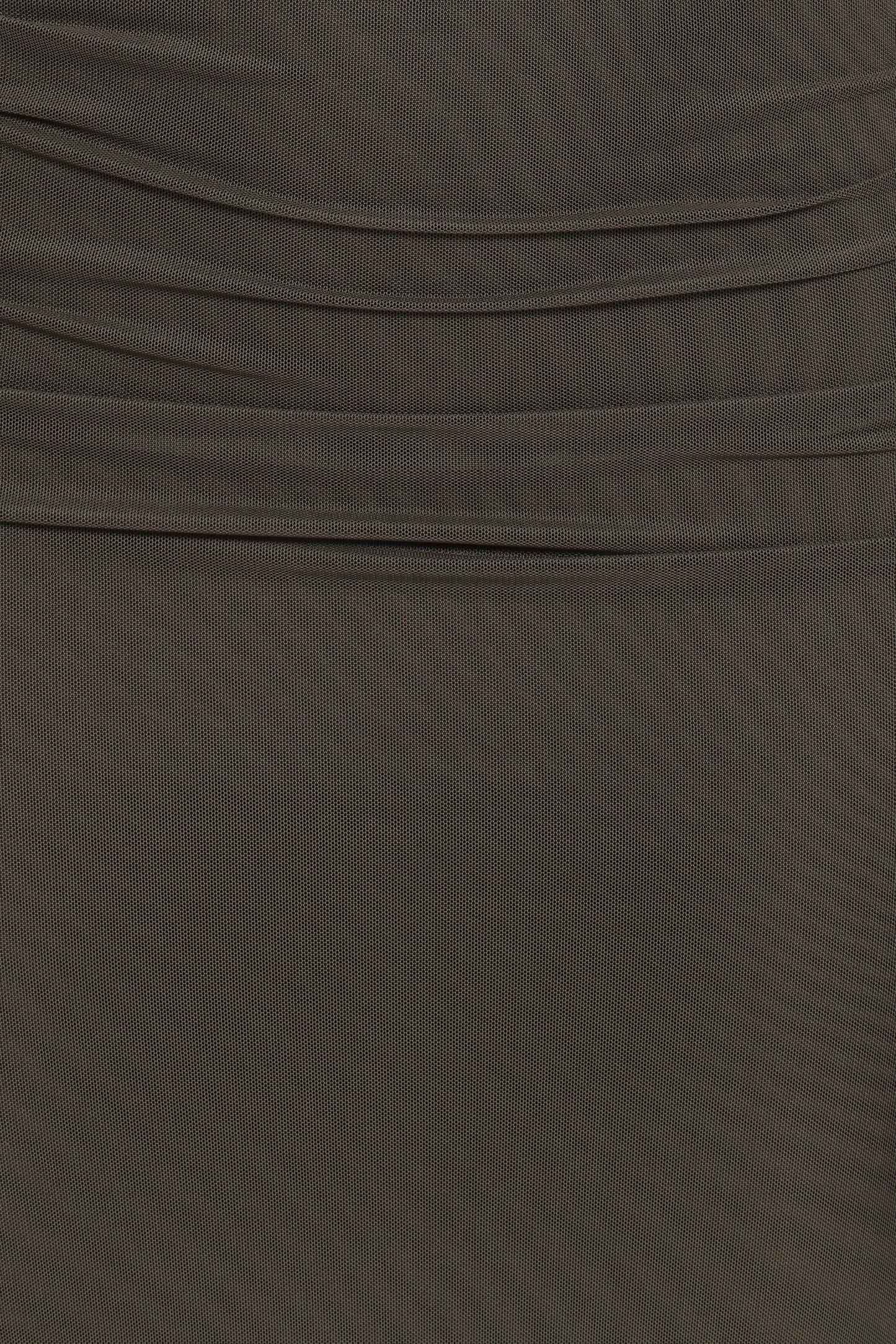 Abbie Off Shoulder Maxi Dress - Olive