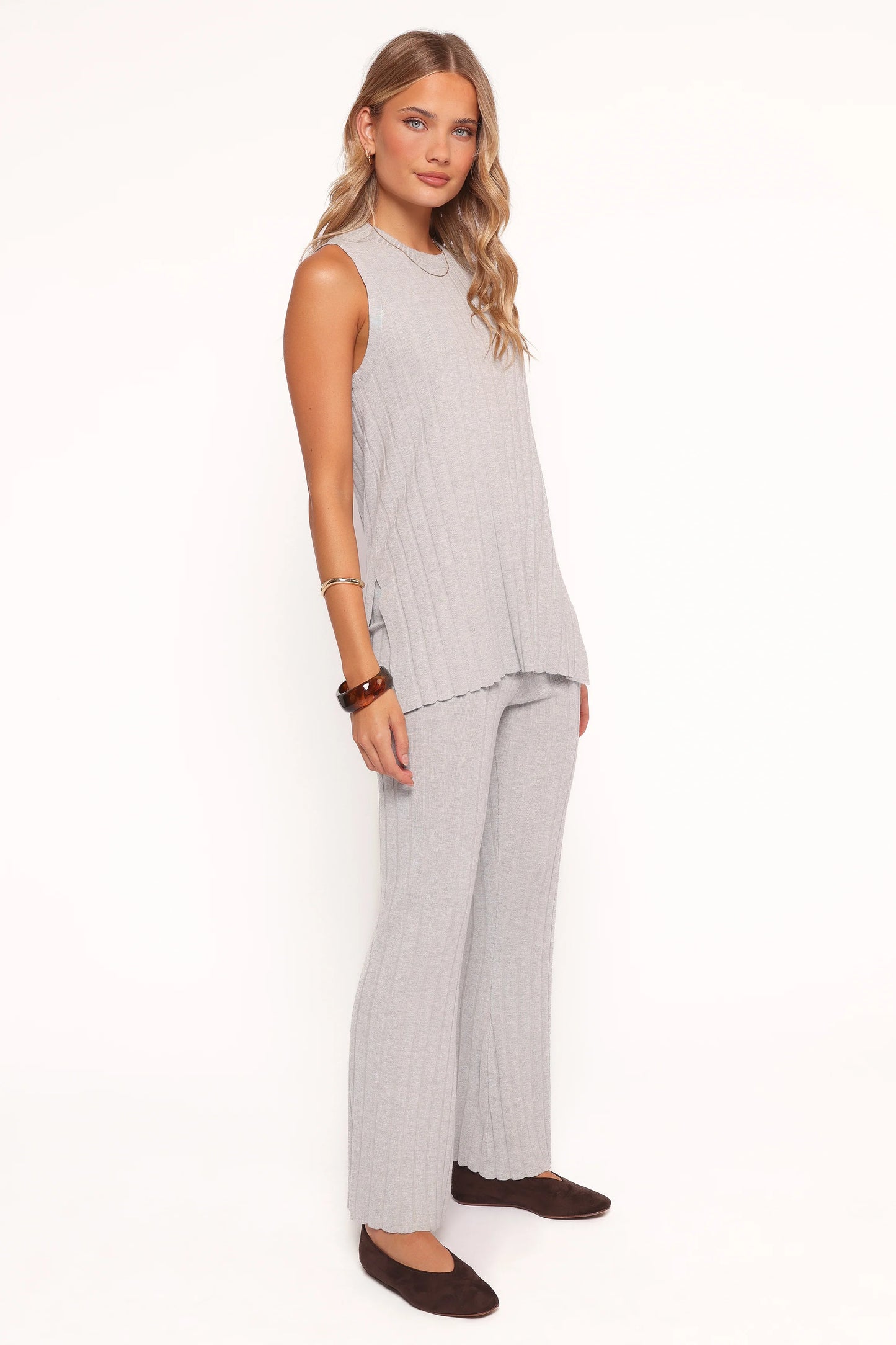Silvie Knitted Set - Grey