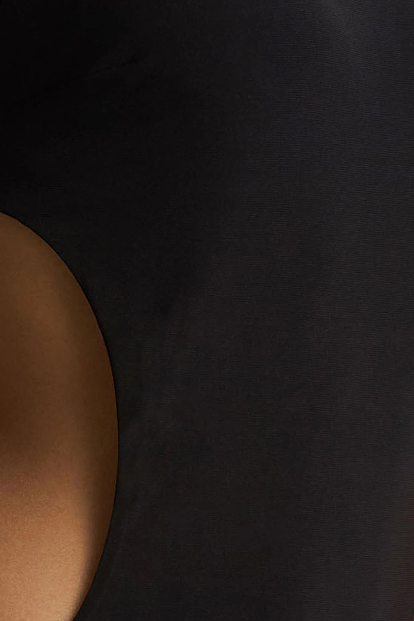 Katara Black High-Neck Maxi Dress With Body Cut-Out Details