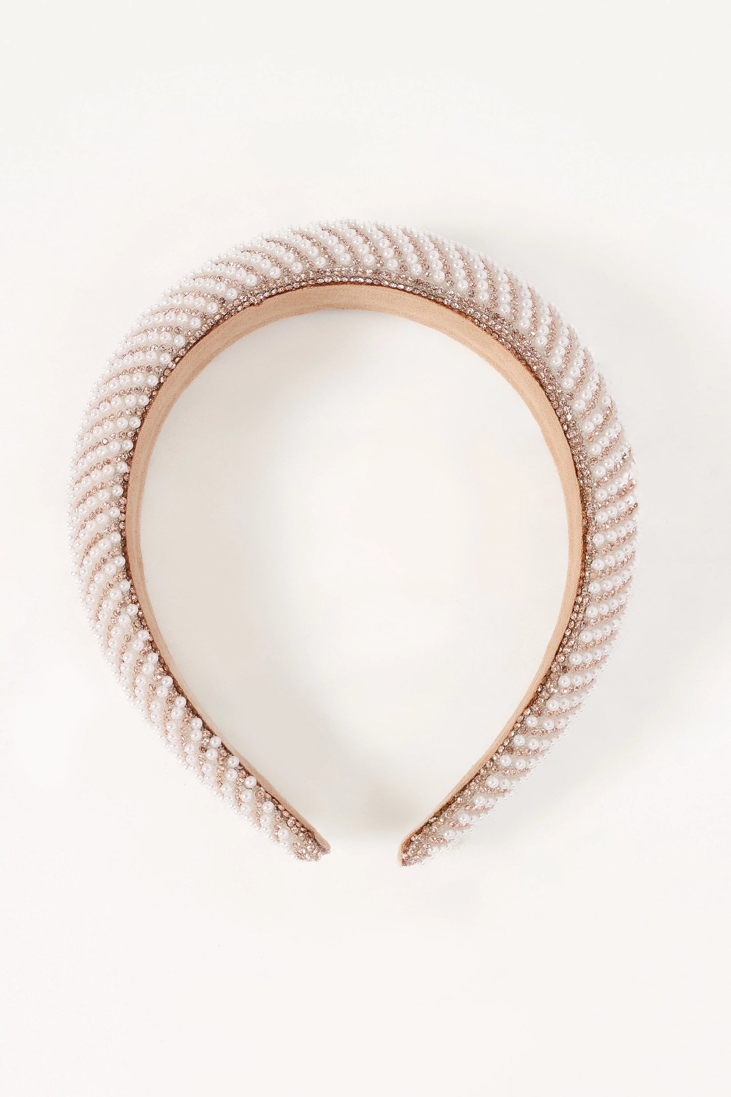Carey Headband - Pearl