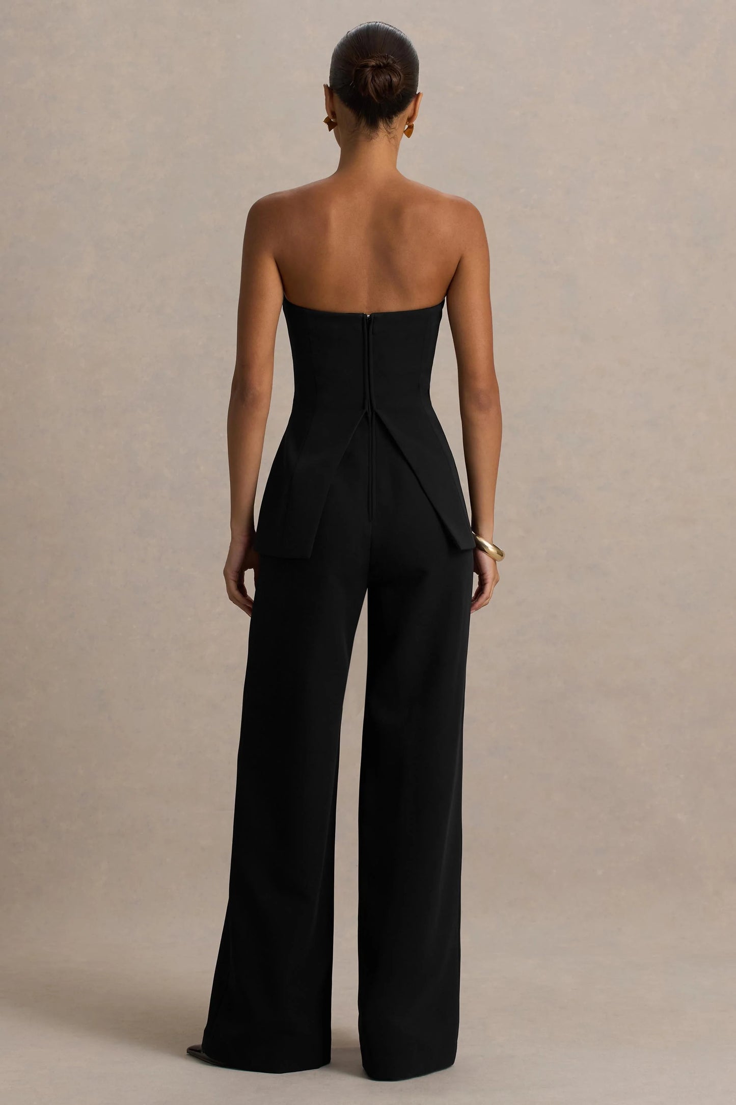 Zoey Black Bandeau Jumpsuit