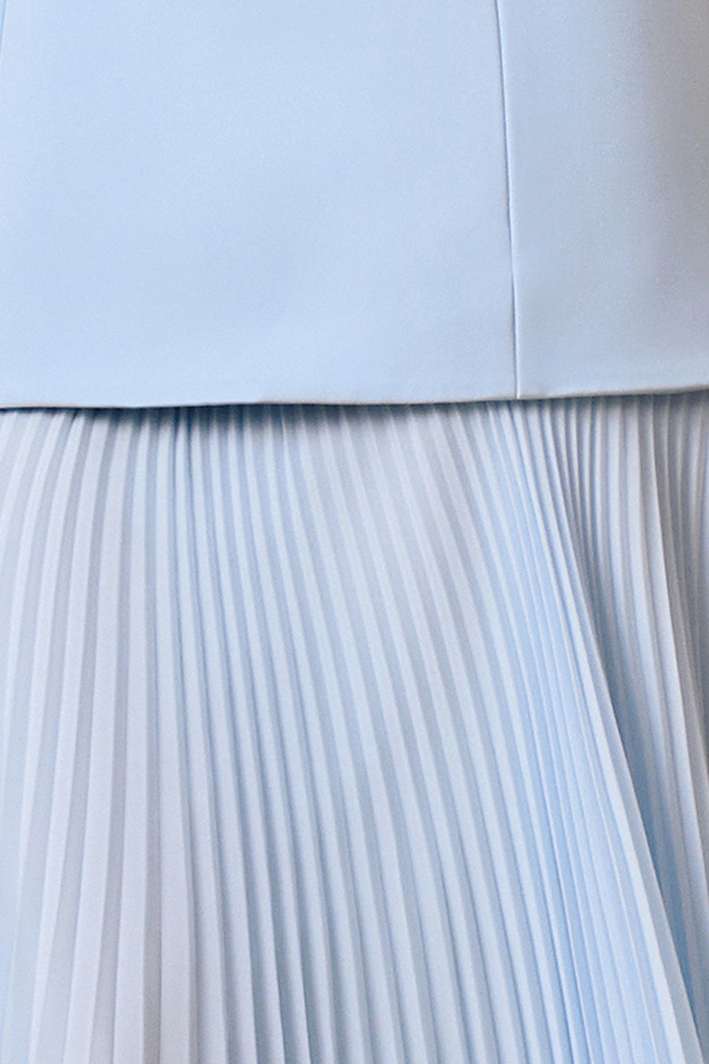 Hadley Powder Blue Boat-Neck Maxi Dress With Drop-Waist