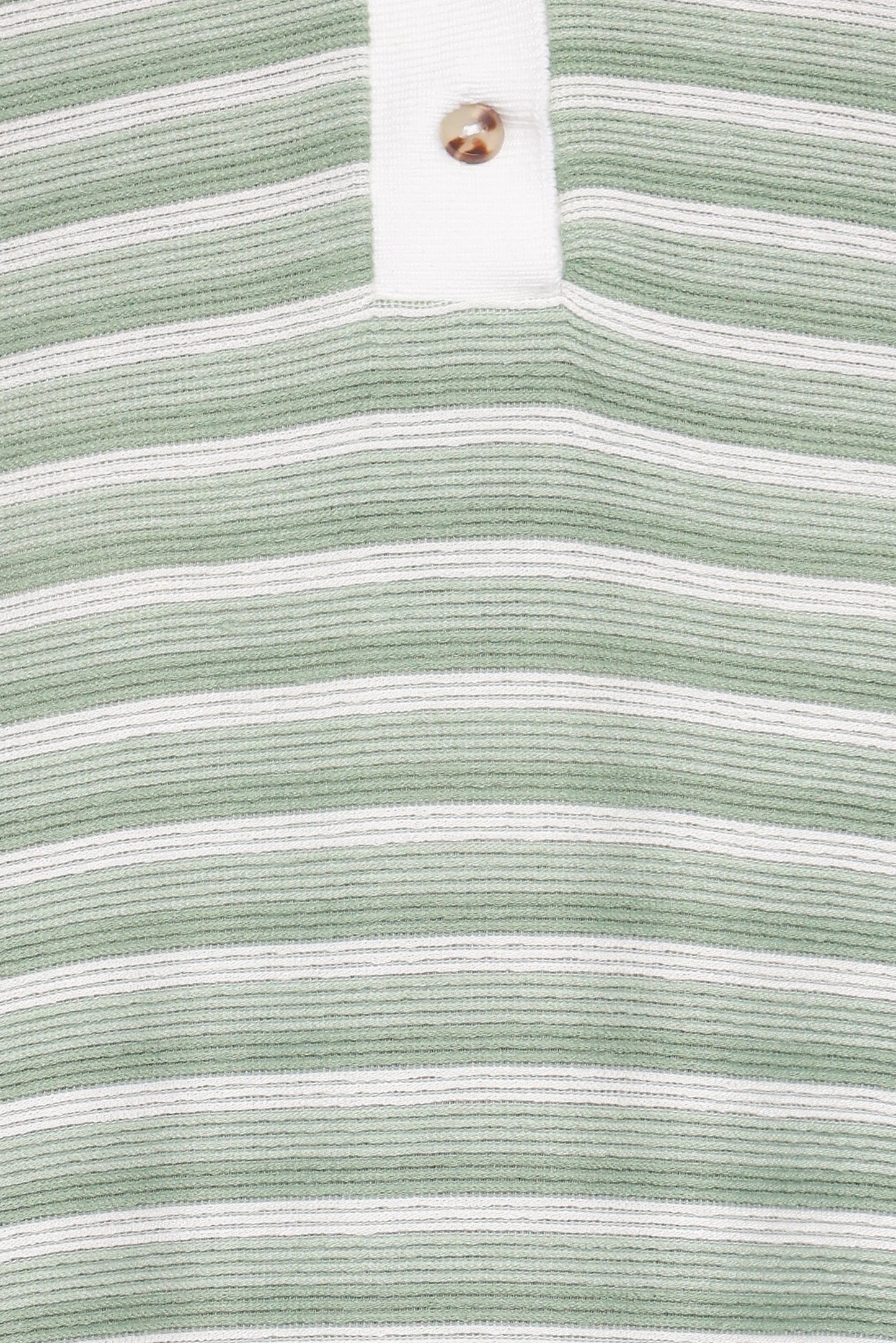 Dealia Knit Short Set - Sage Stripe