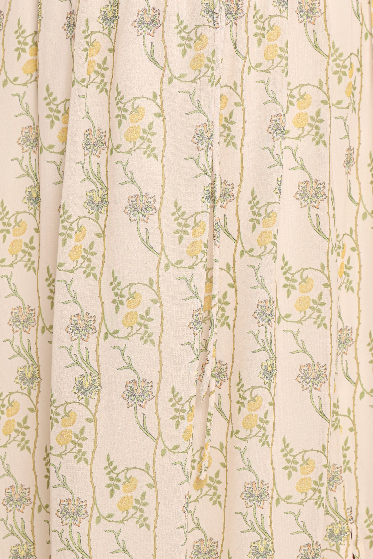 Keziah Long Sleeve Maxi Dress - Yellow Floral