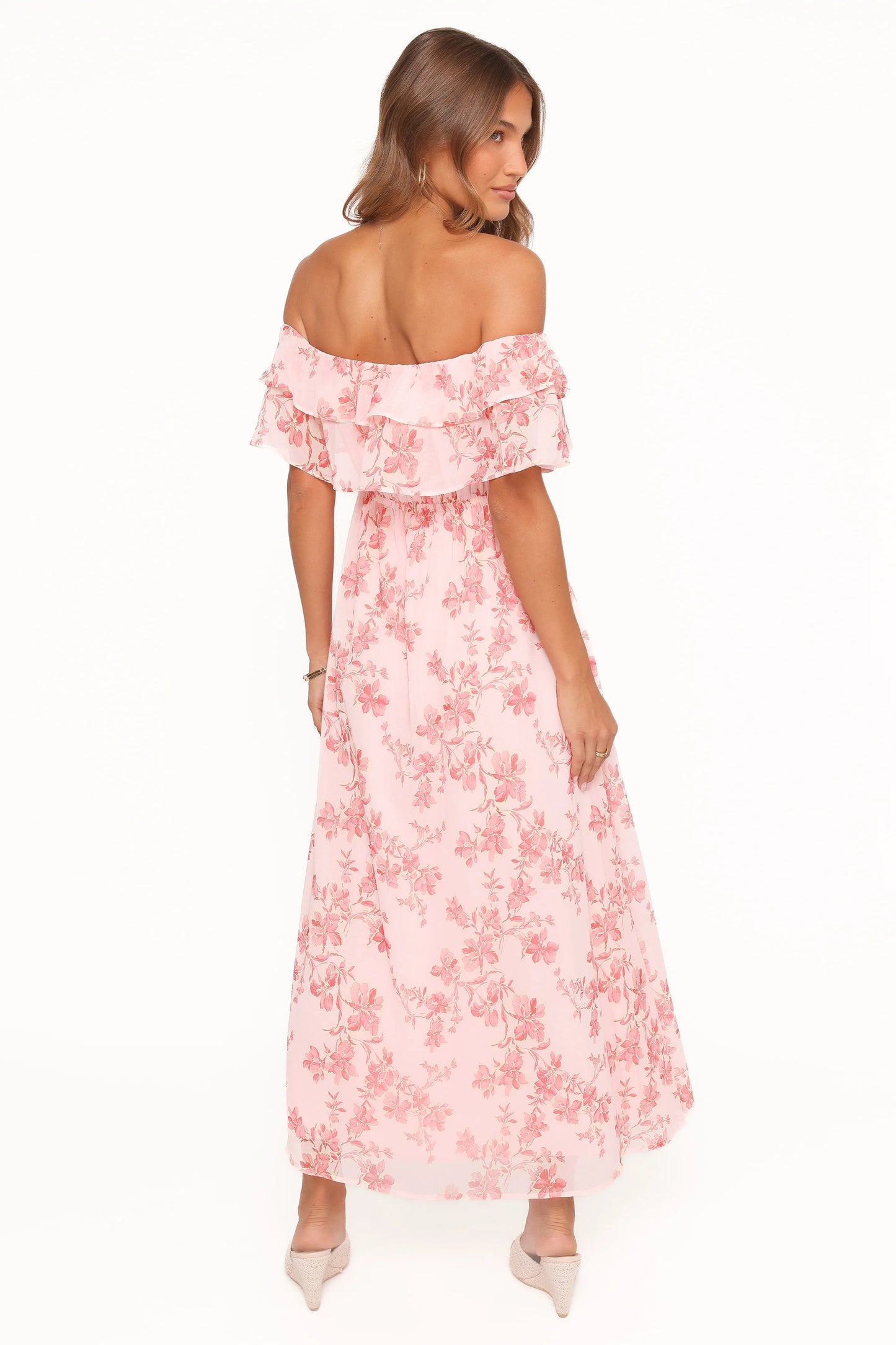 Majesty Maxi Dress - Rose Pink Floral