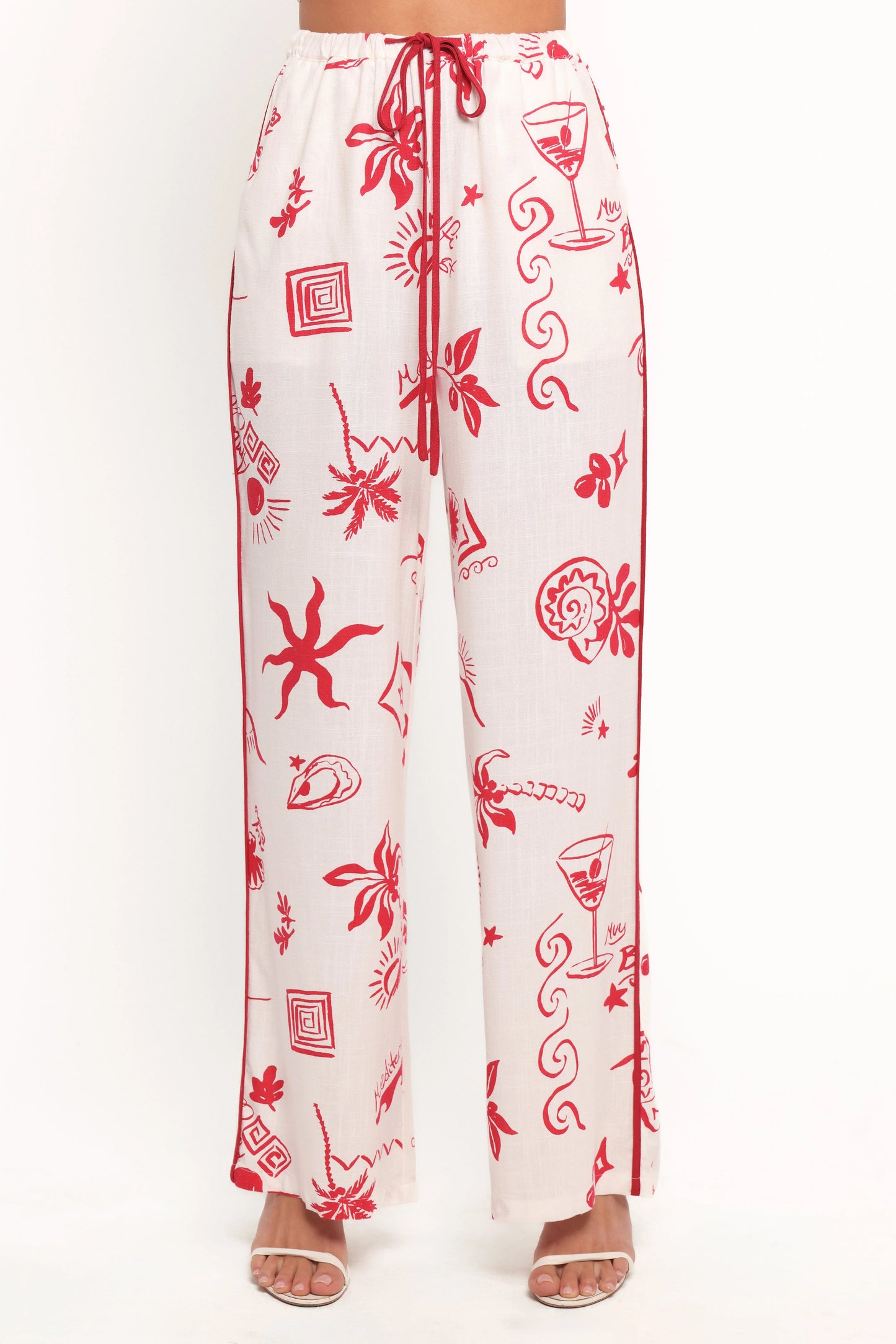 Malta Pant - Red