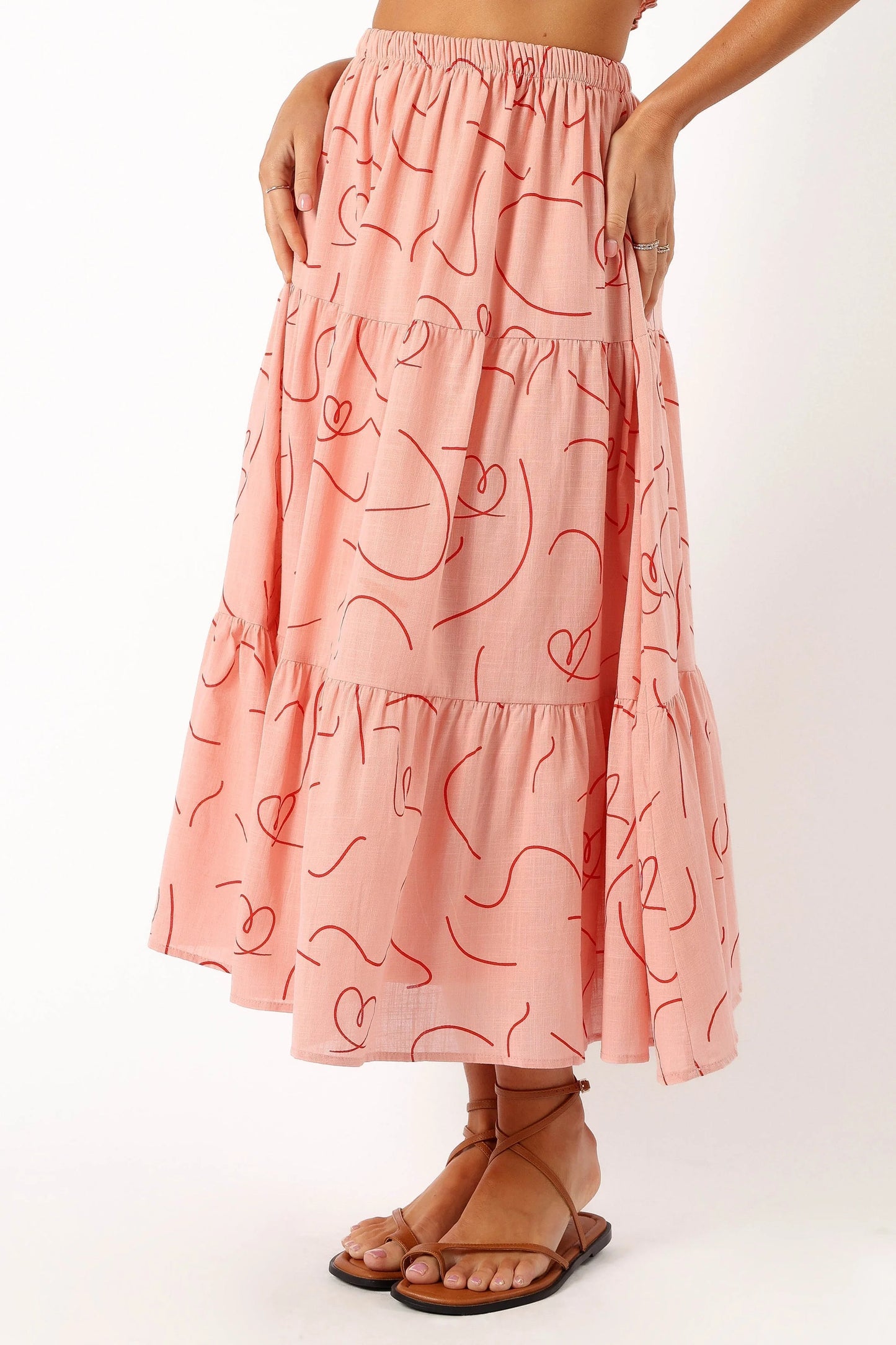 Francesca Two Piece Set - Pink Swirl