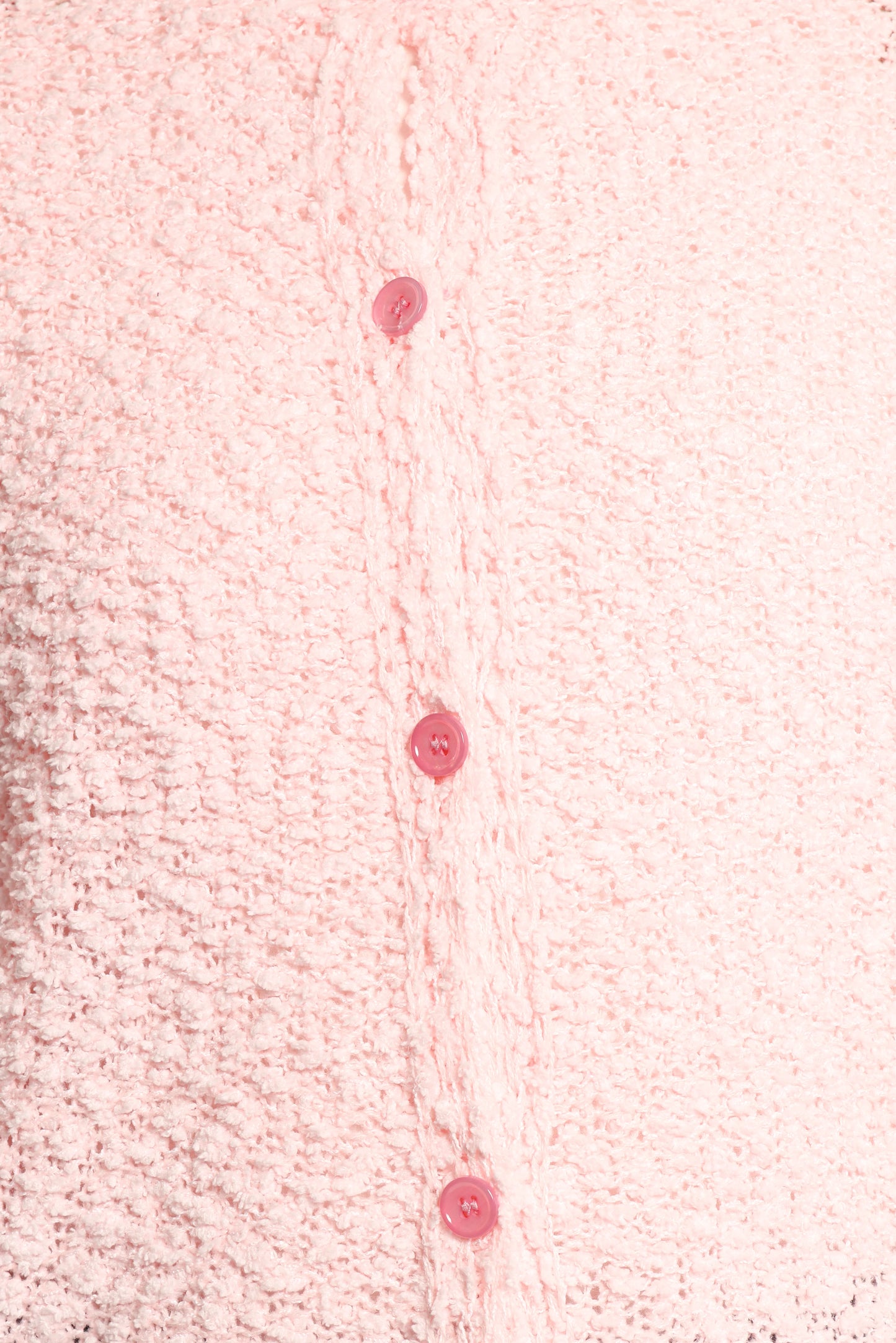 Ally Texture Cardigan - Pink