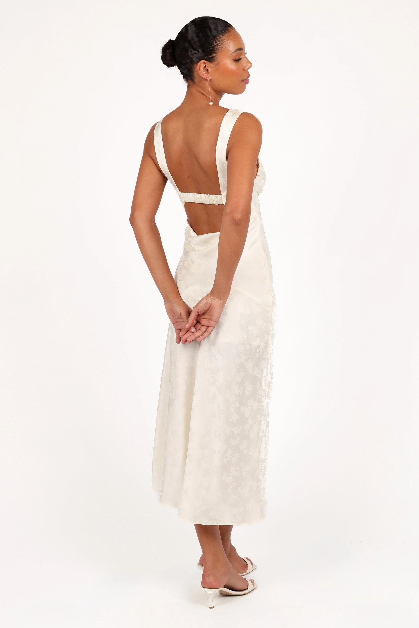 Billie Midi Dress - Ivory