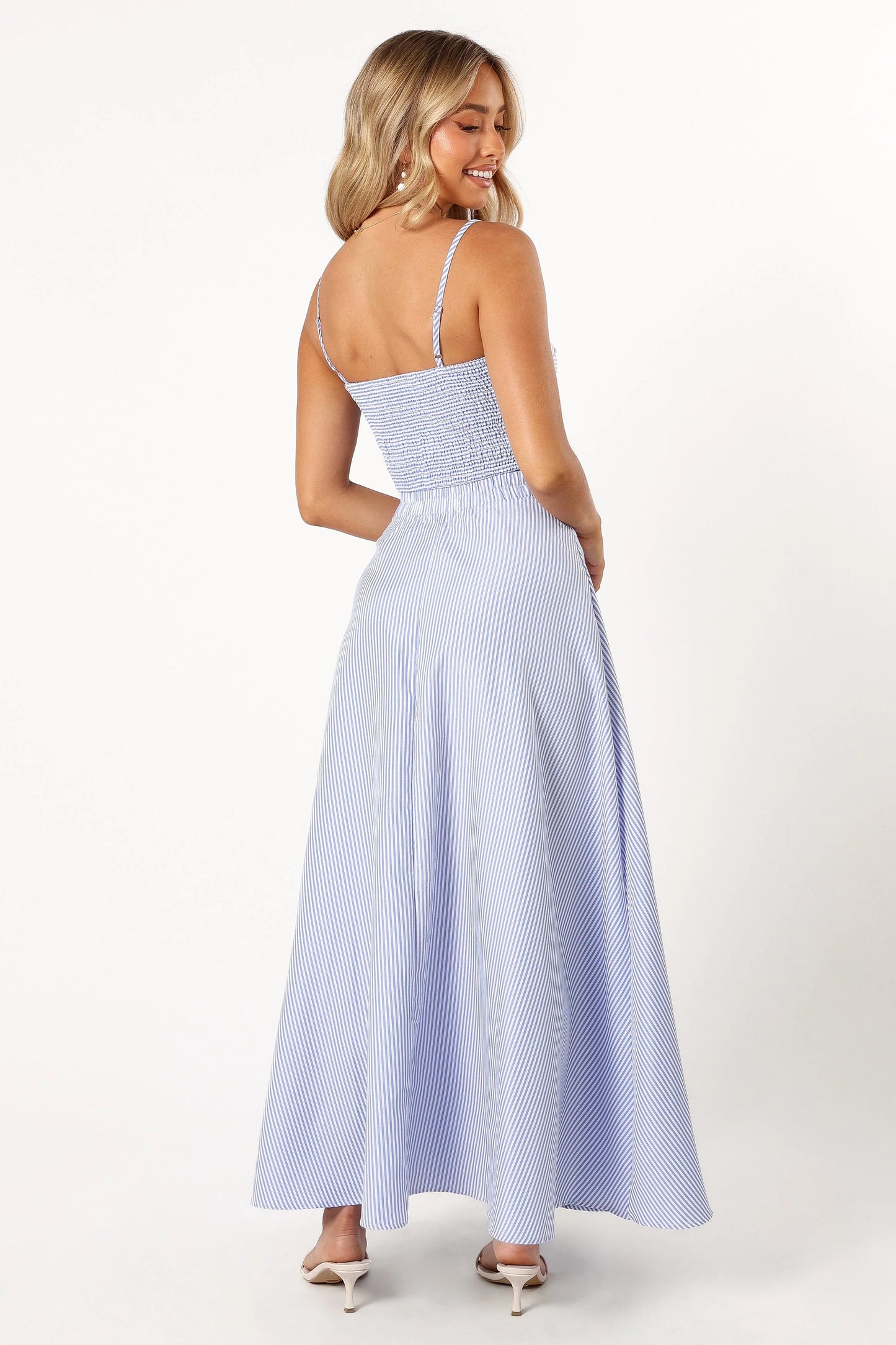 Lala Two Piece Set - Blue Stripe