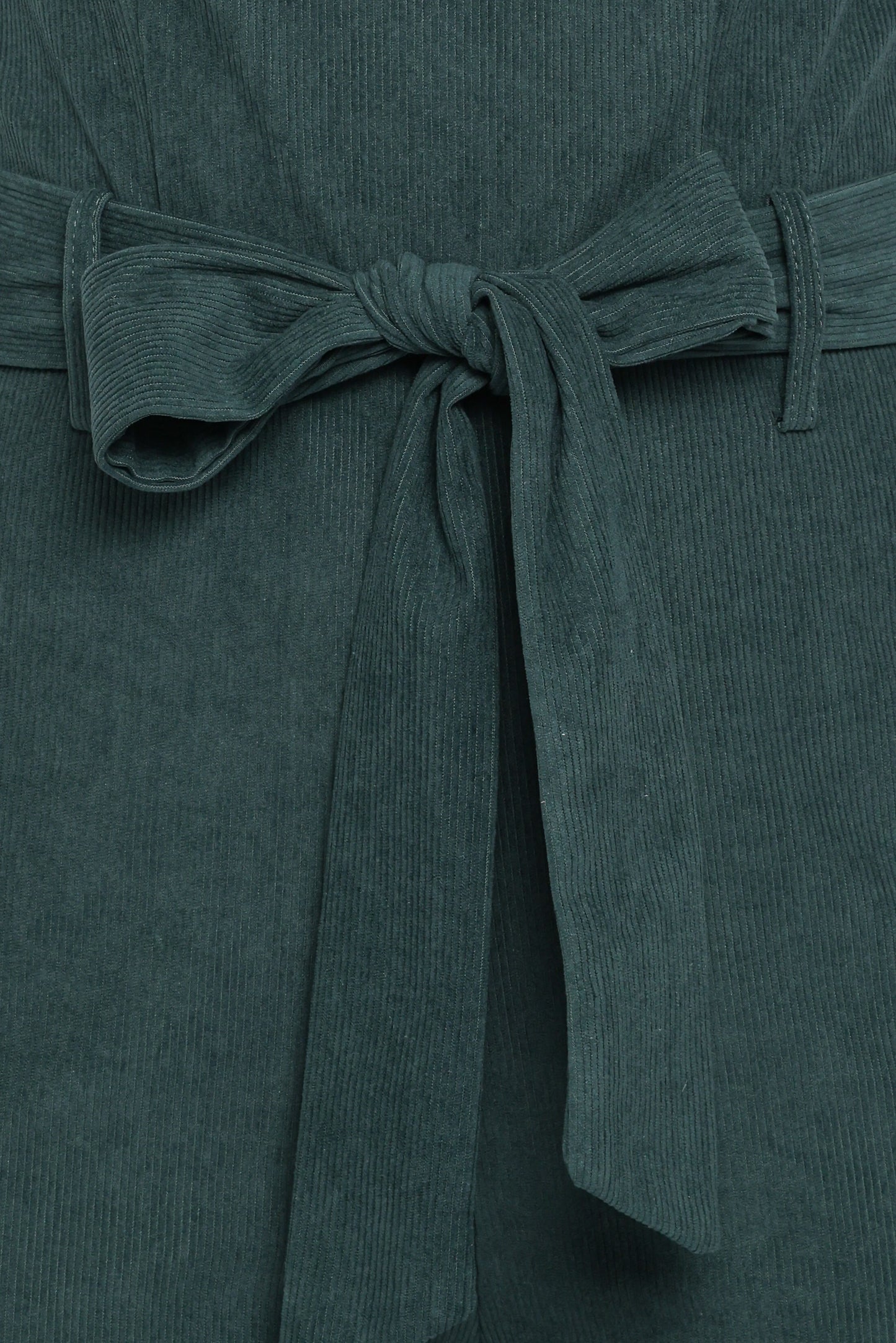 Selene Corduroy Jumpsuit - Green