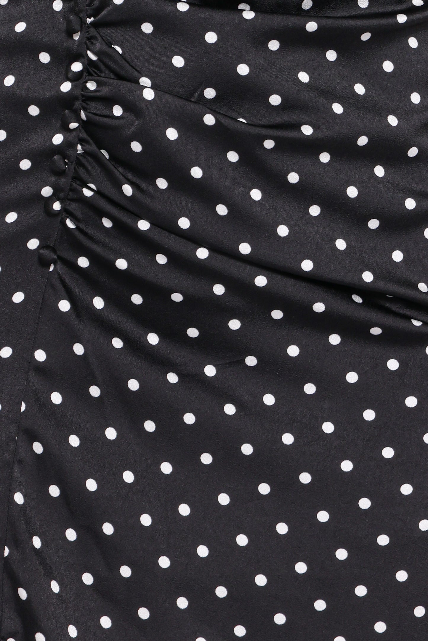 Lisbeth Midi Dress - Black Polka Dot