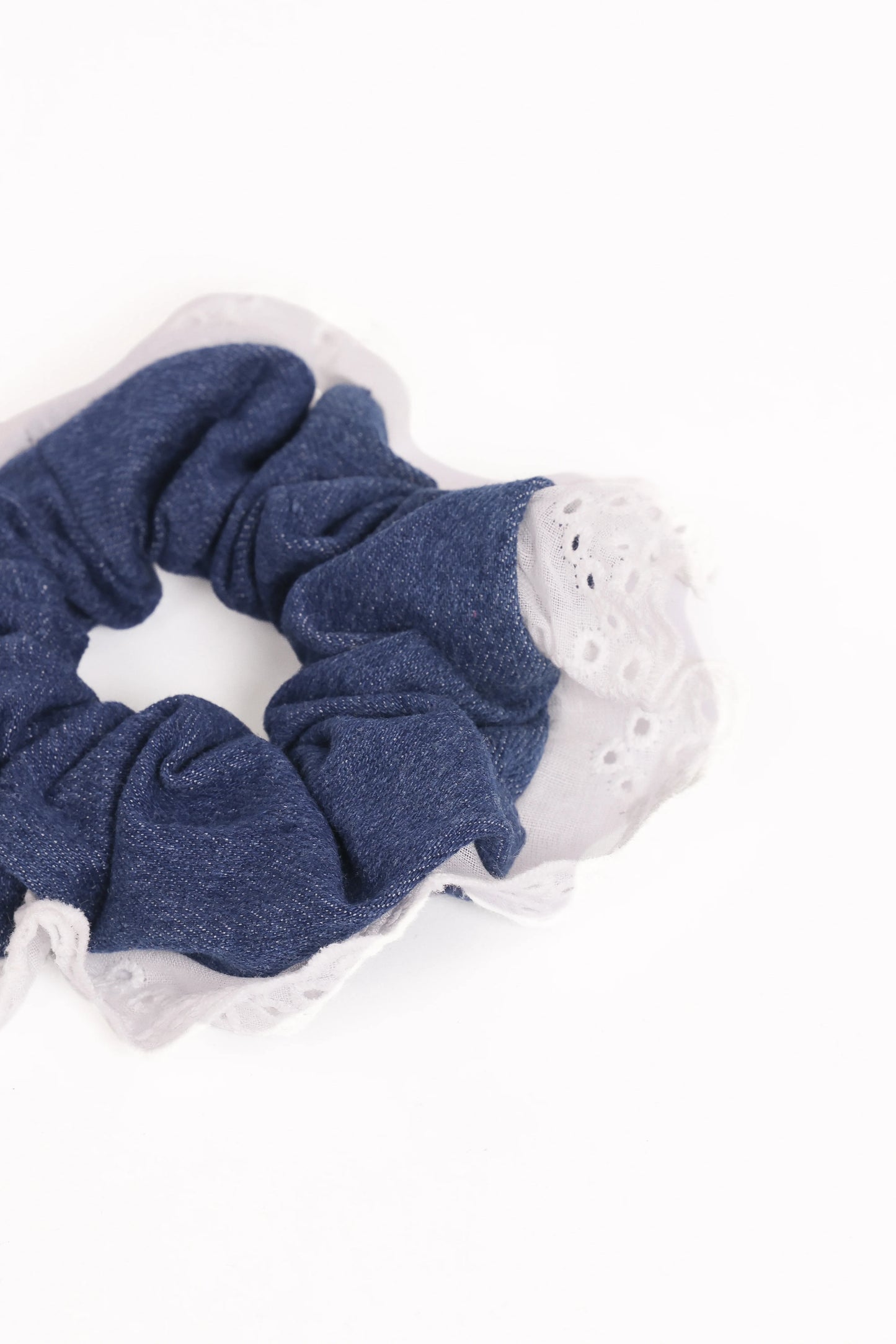 Georgia Scrunchie - Dark Blue