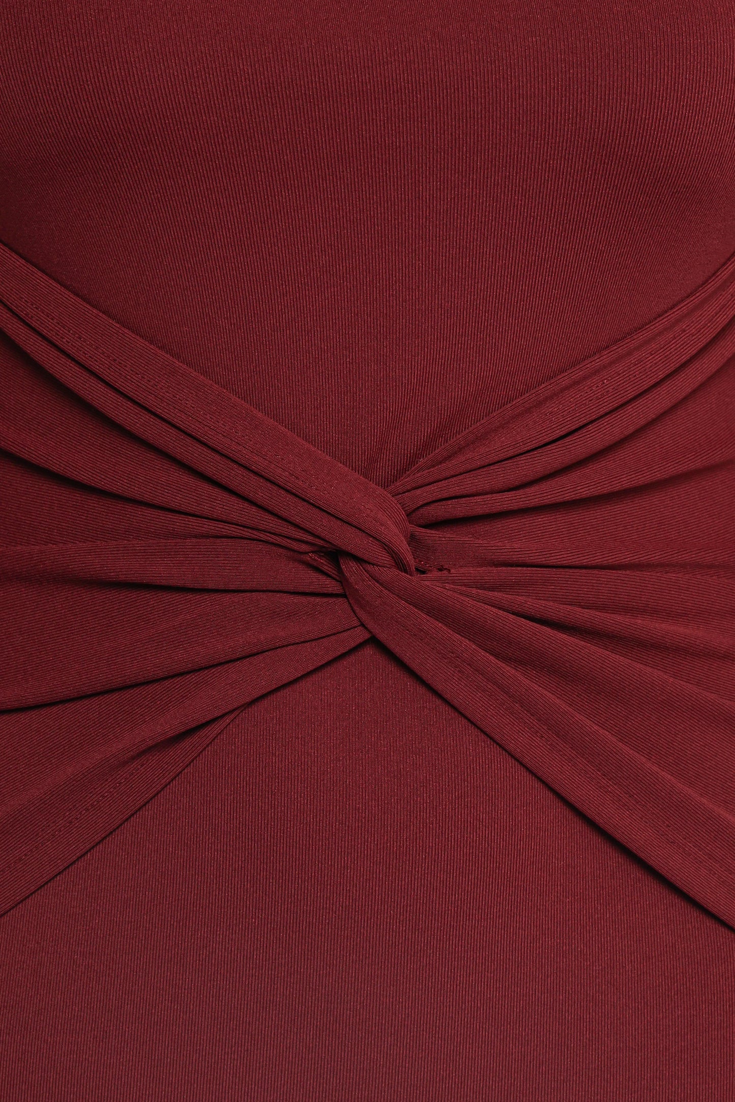 Nash Long Sleeve Dress - Deep Red
