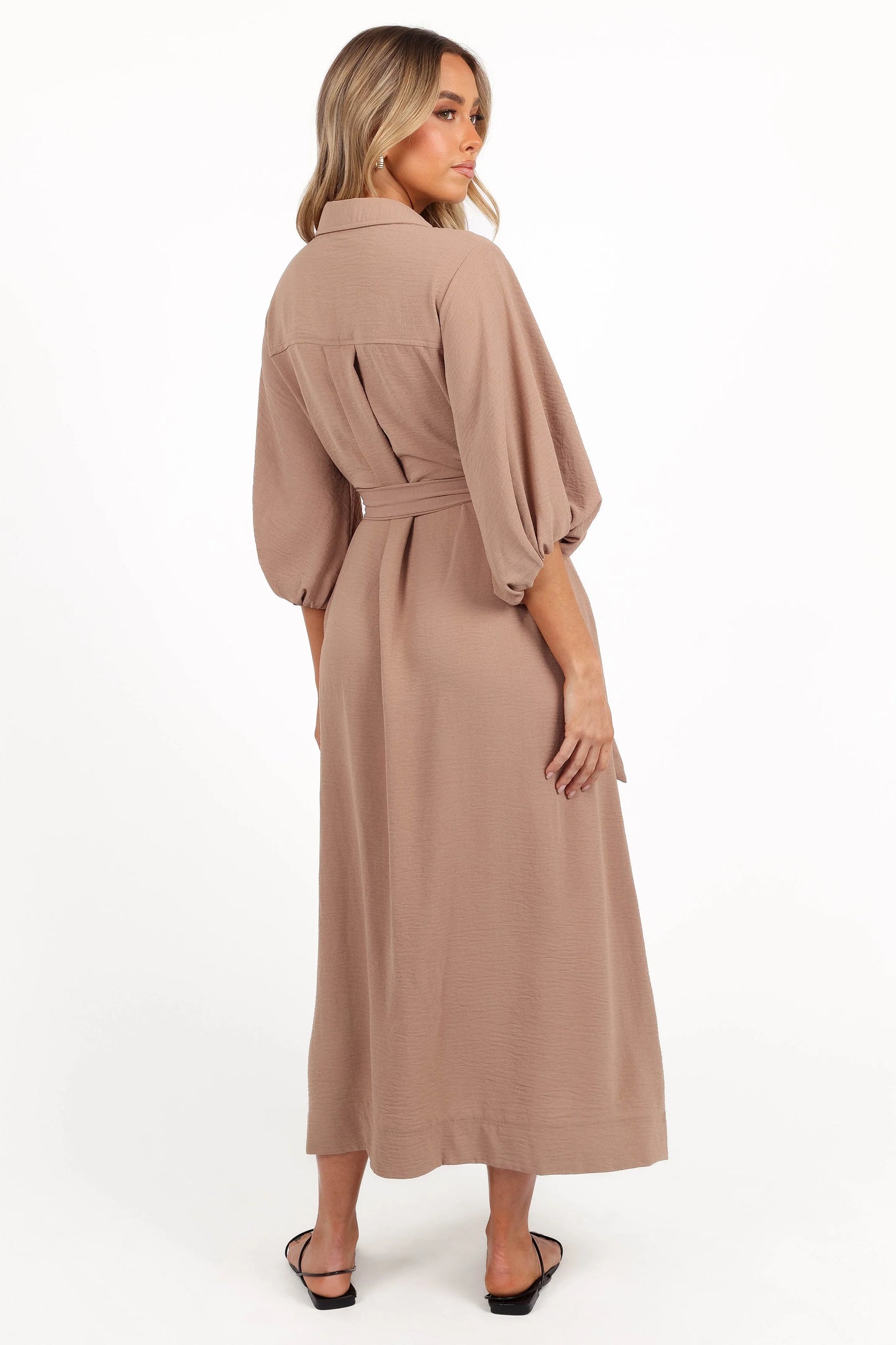 Zanita Midi Dress - Toast