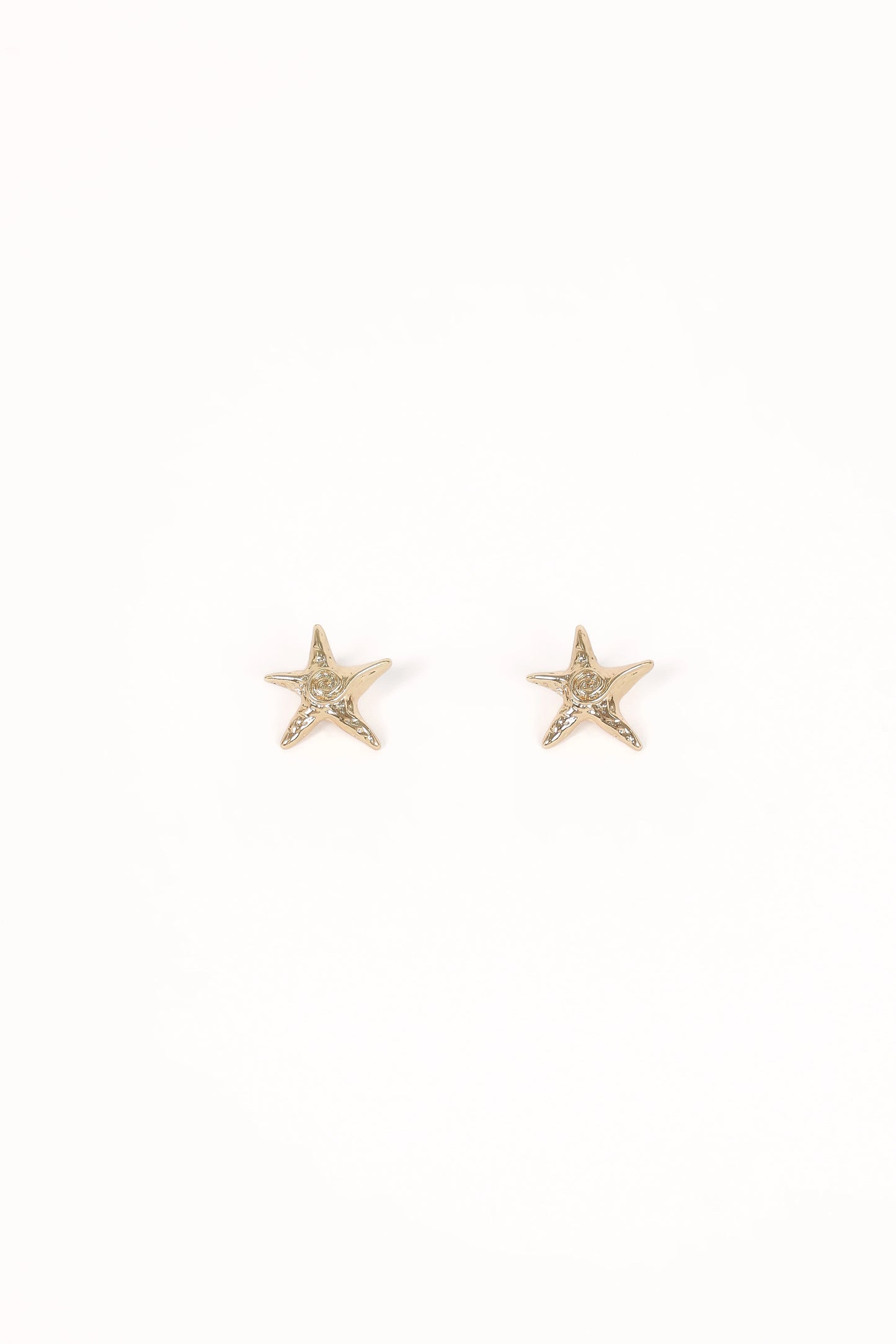 Bliss Starfish Earrings - Gold