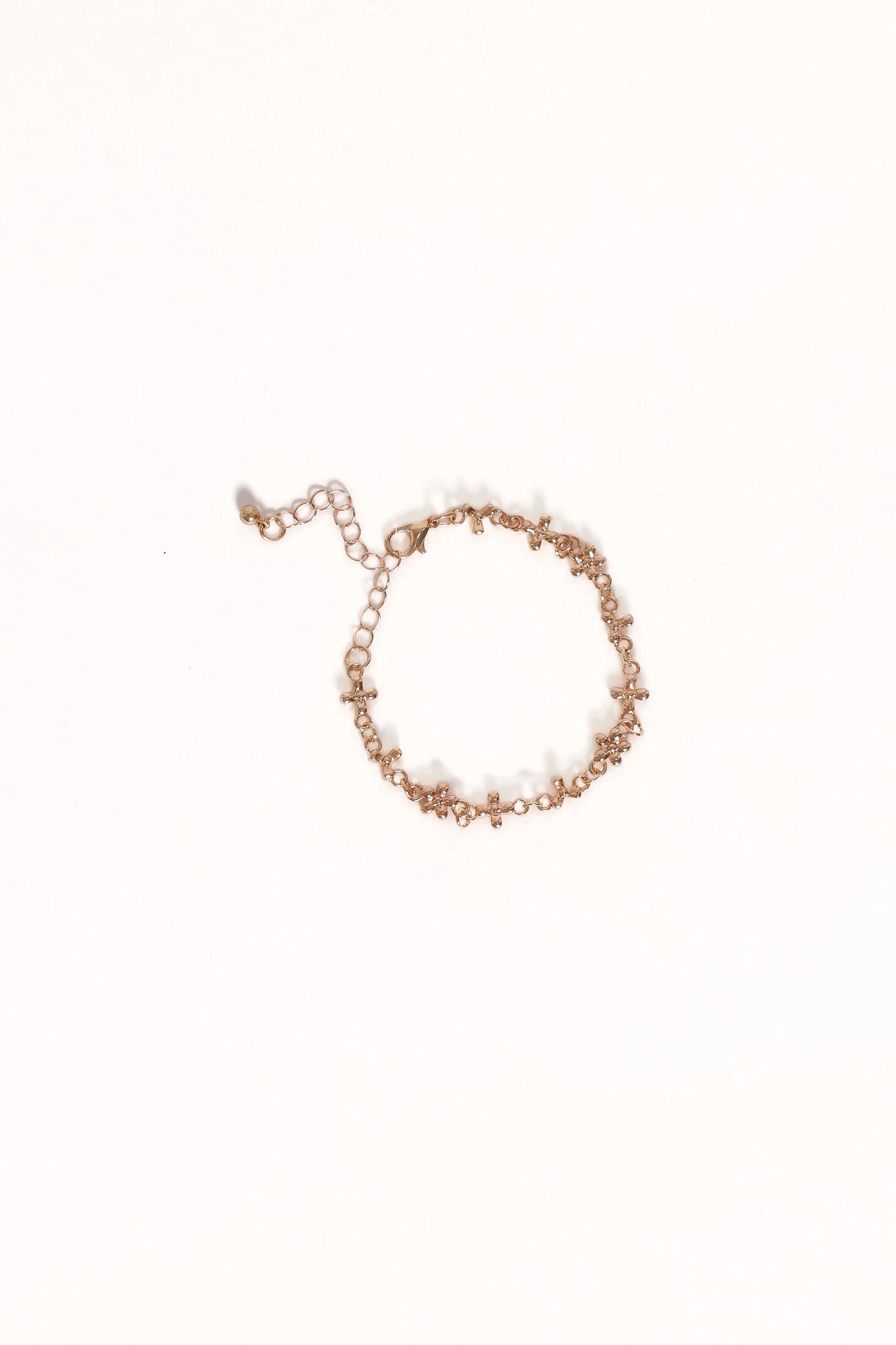 Hannah Flower Bracelet - Gold
