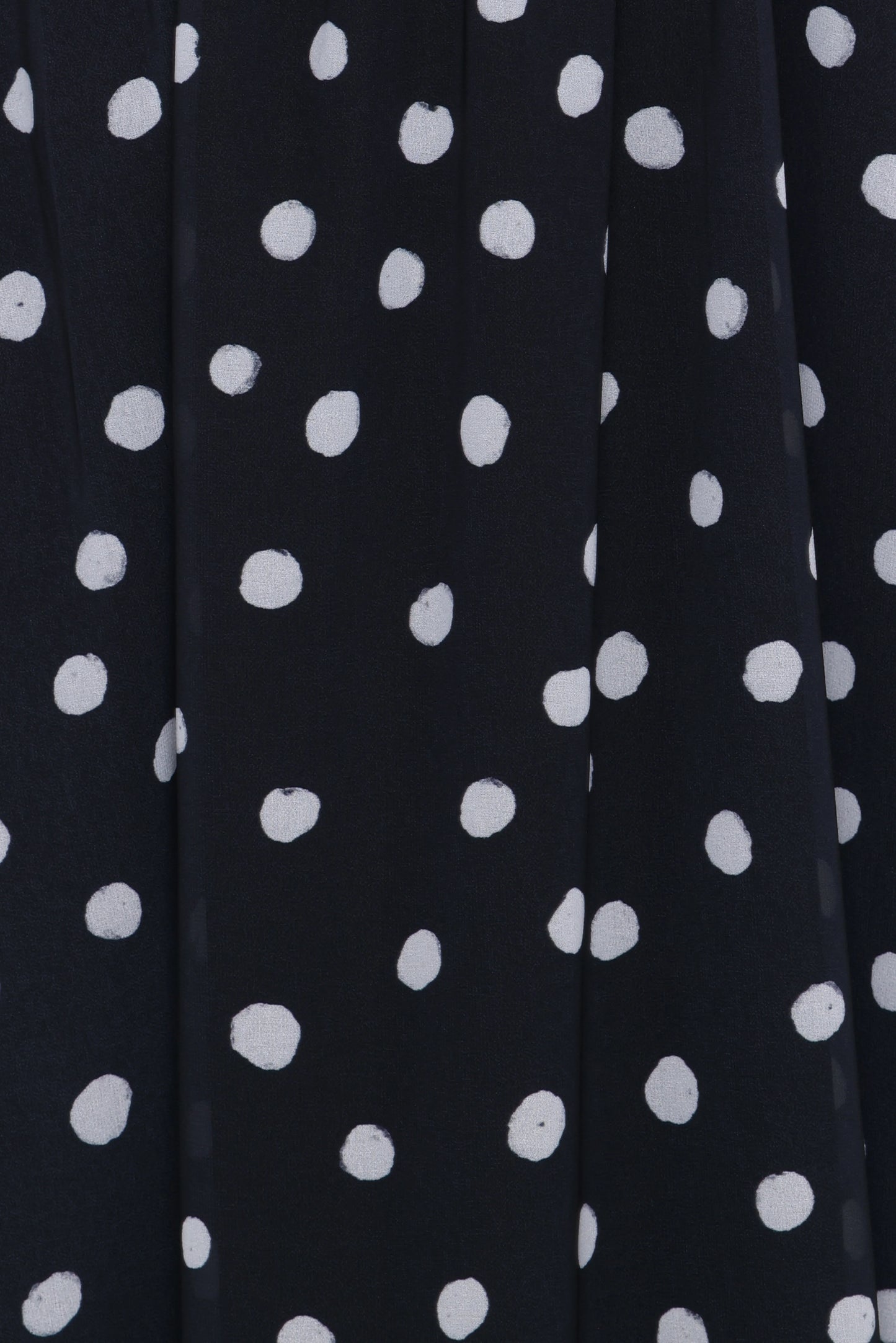 Boston Strapless Maxi Dress - Black Polka Dot