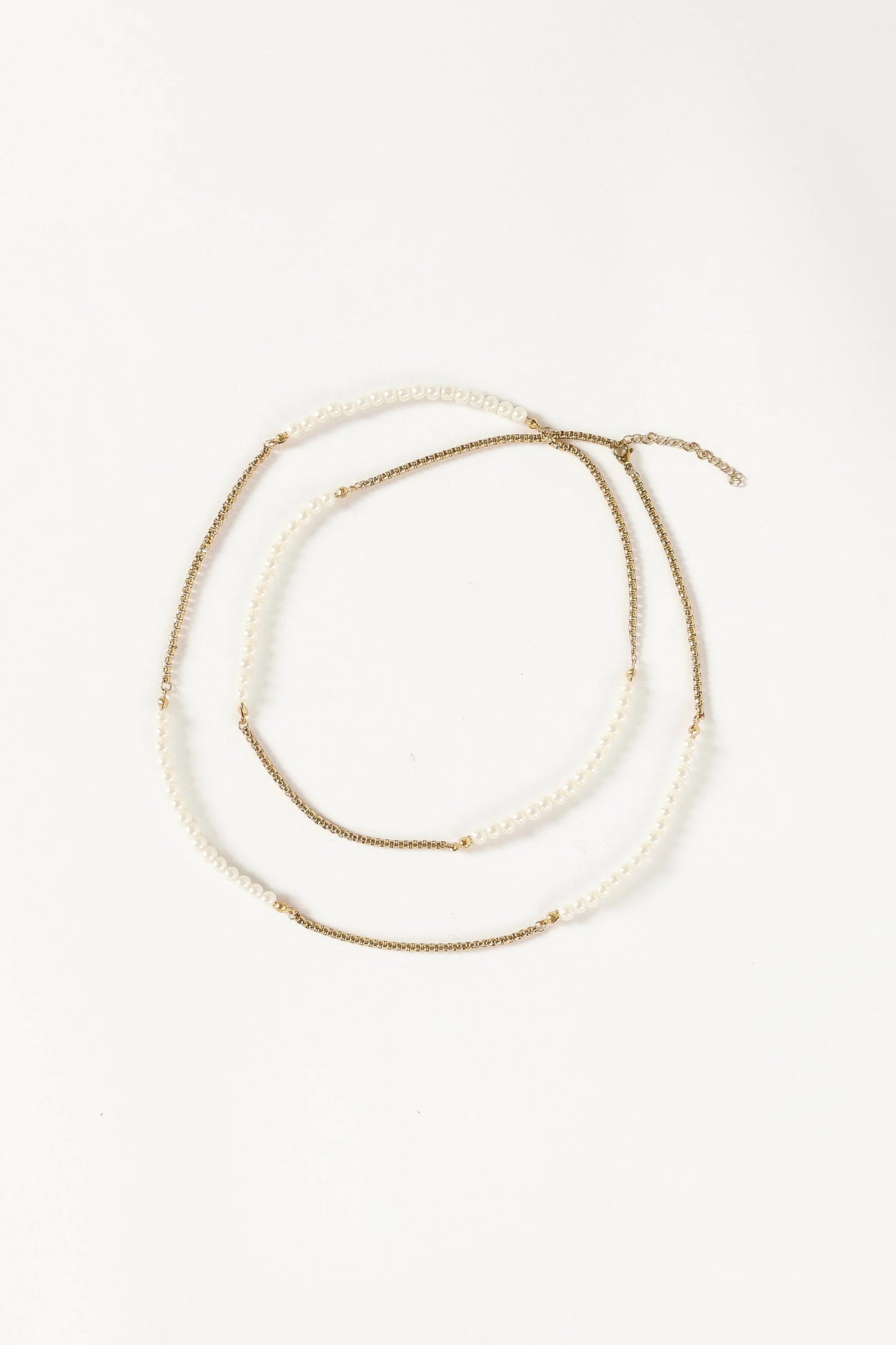 Remi Pearl Necklace - Gold