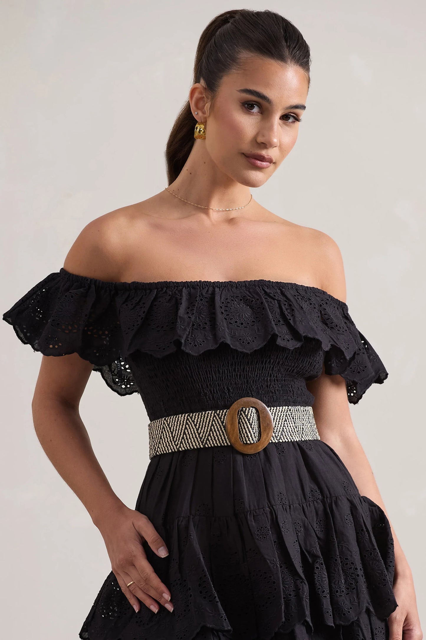Salassa Patterned Woven Belt