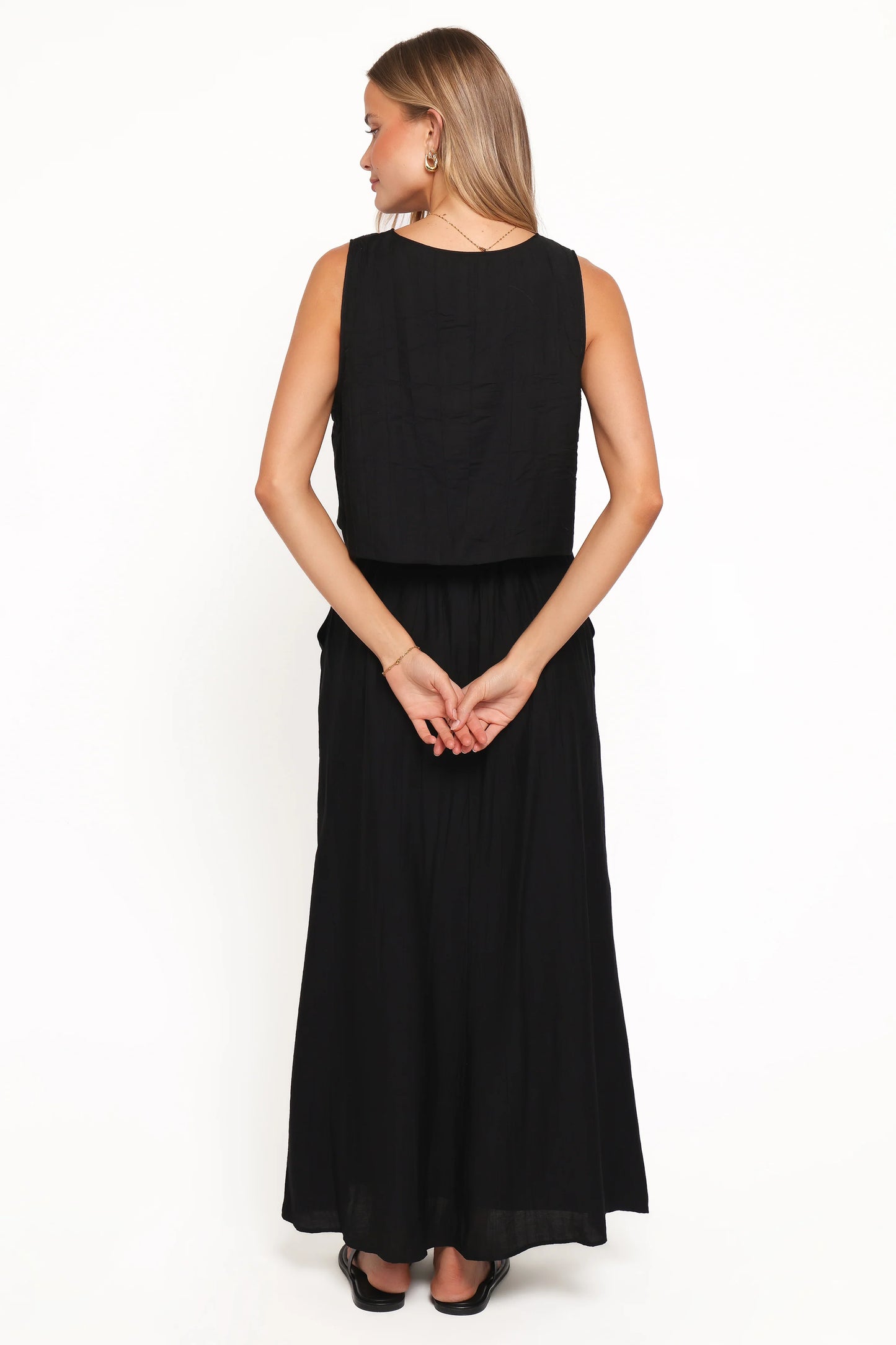Captie Skirt Set - Black