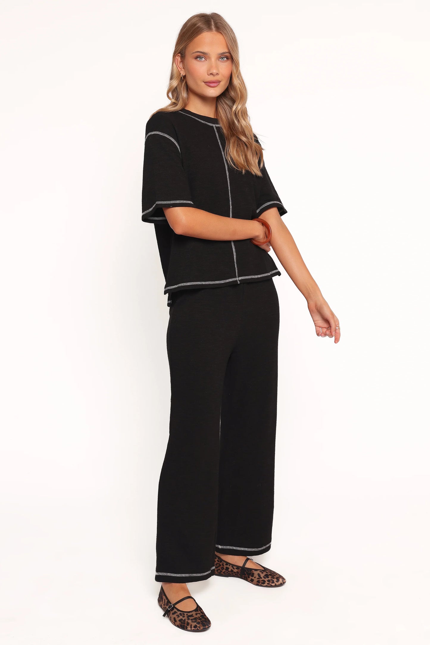 Angler Knit Set - Black