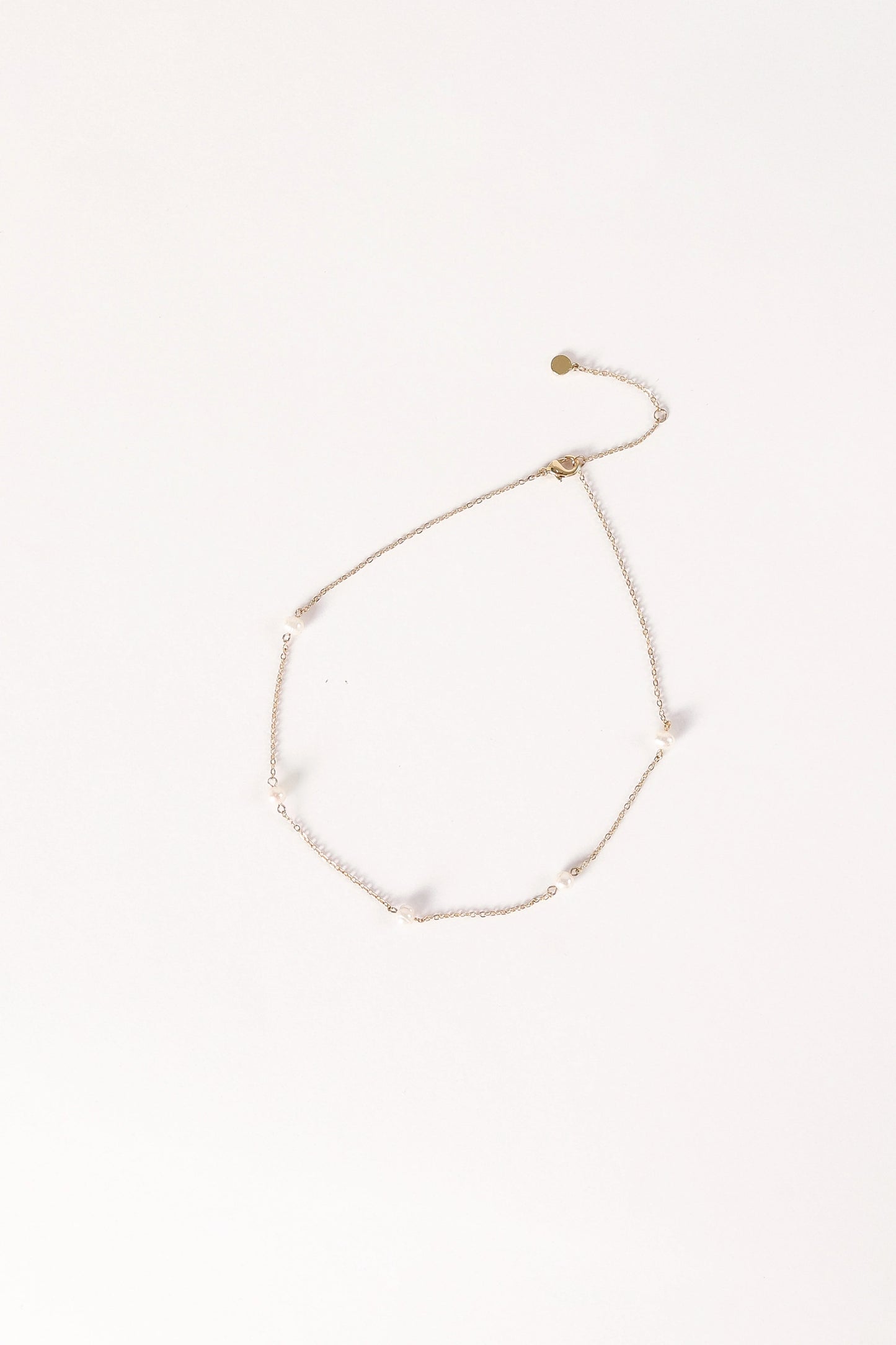 Kealy Pearl Necklace - Gold