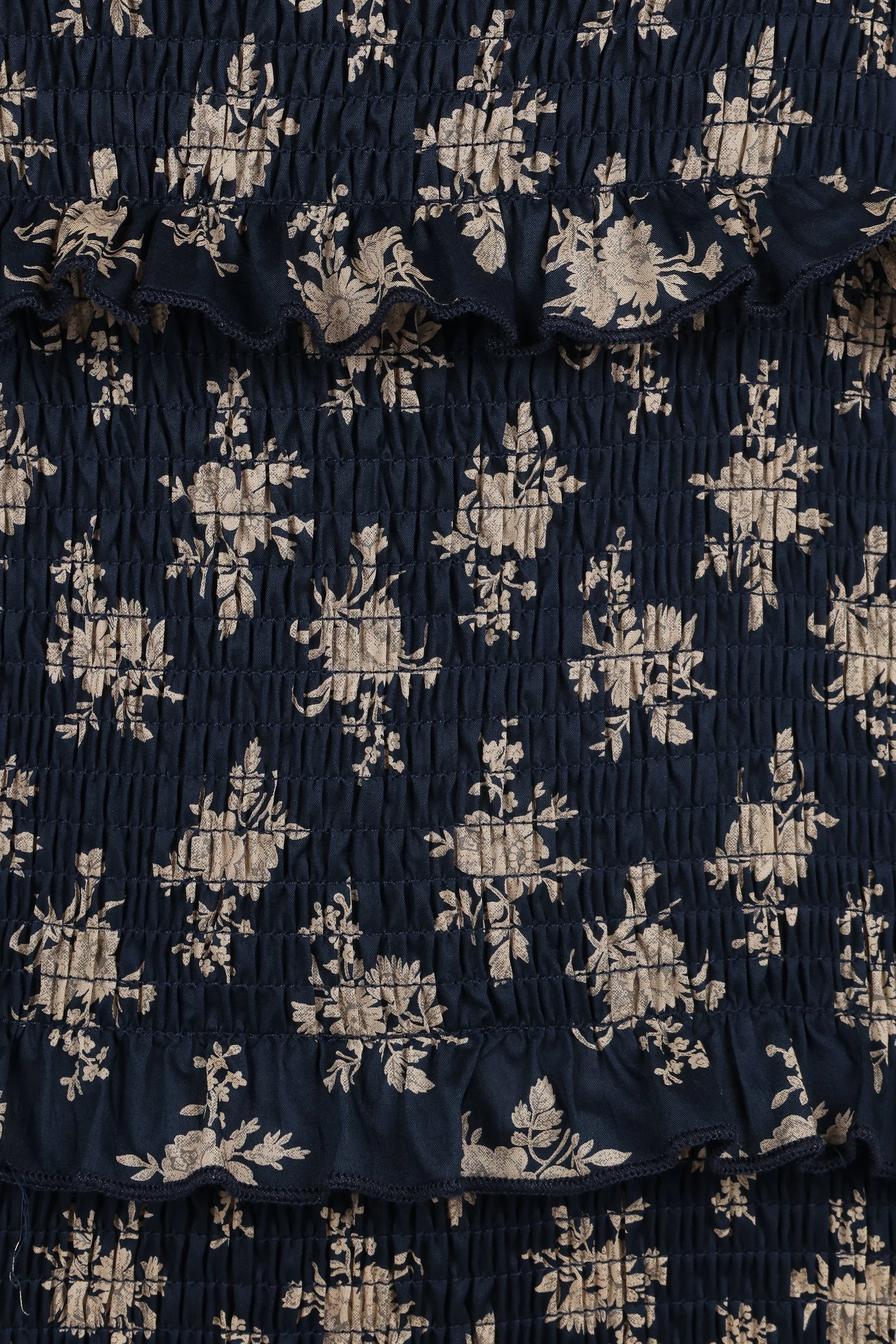 Jazy Midi Dress - Navy Floral