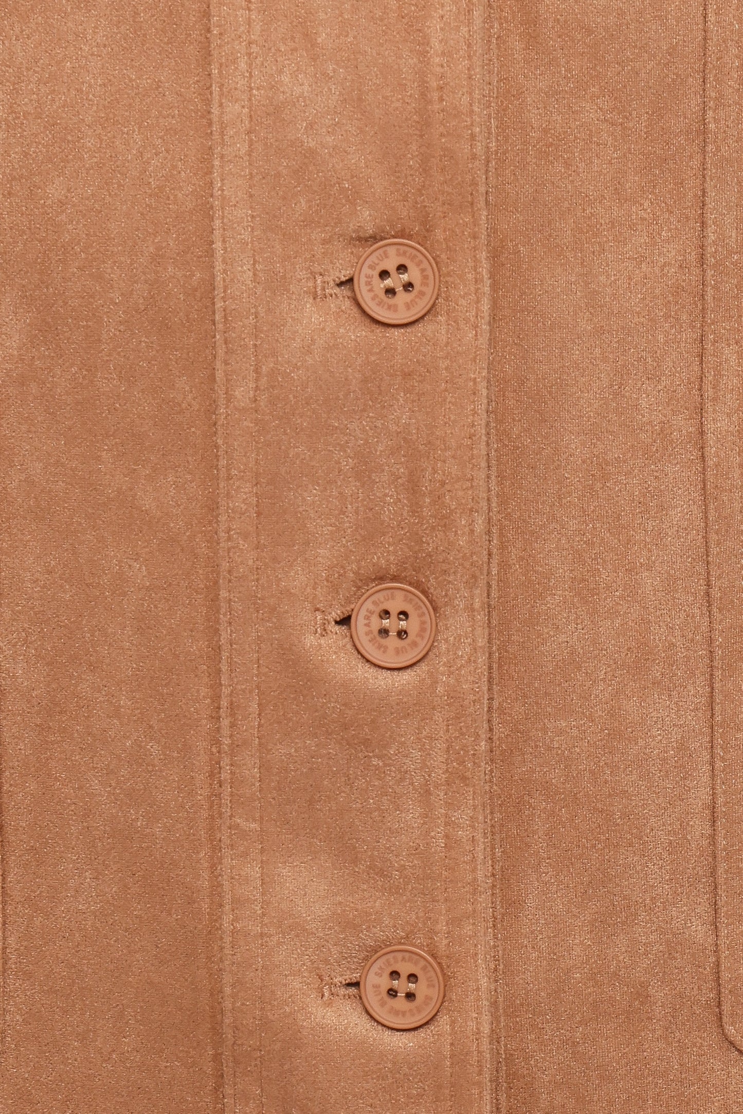 Xoey Suede Mini Dress - Camel