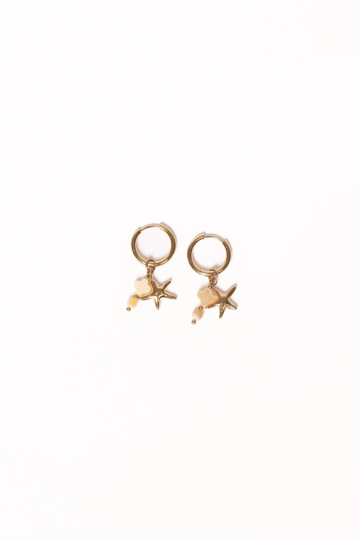 Catania Charm Earrings - Gold