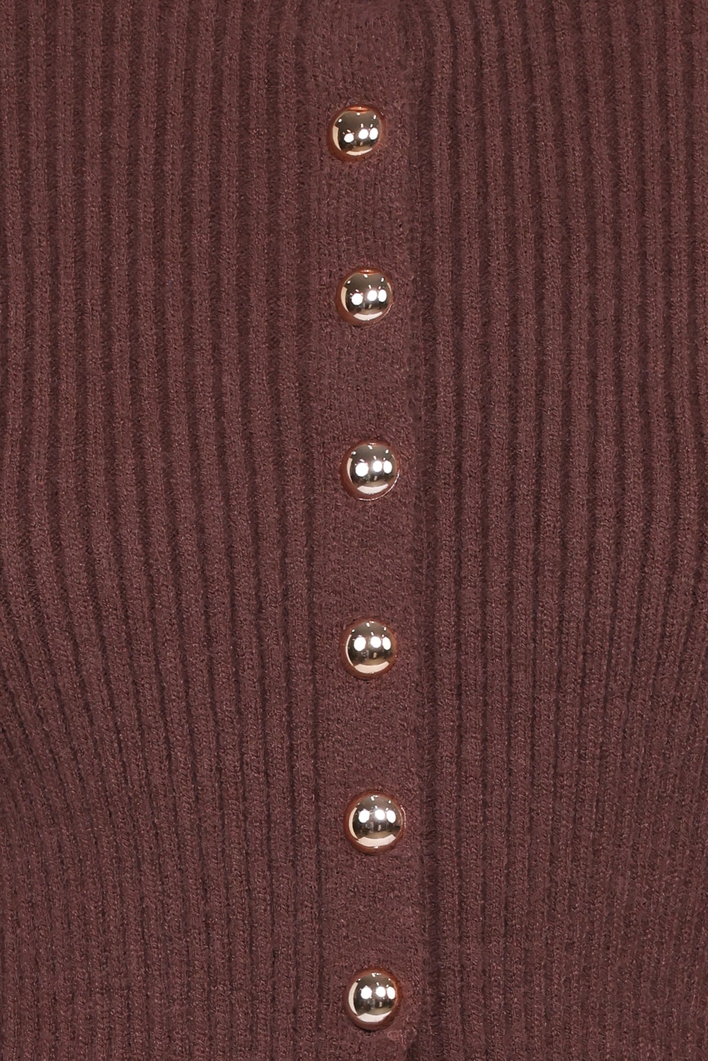 Circe Cardigan Top - Chocolate